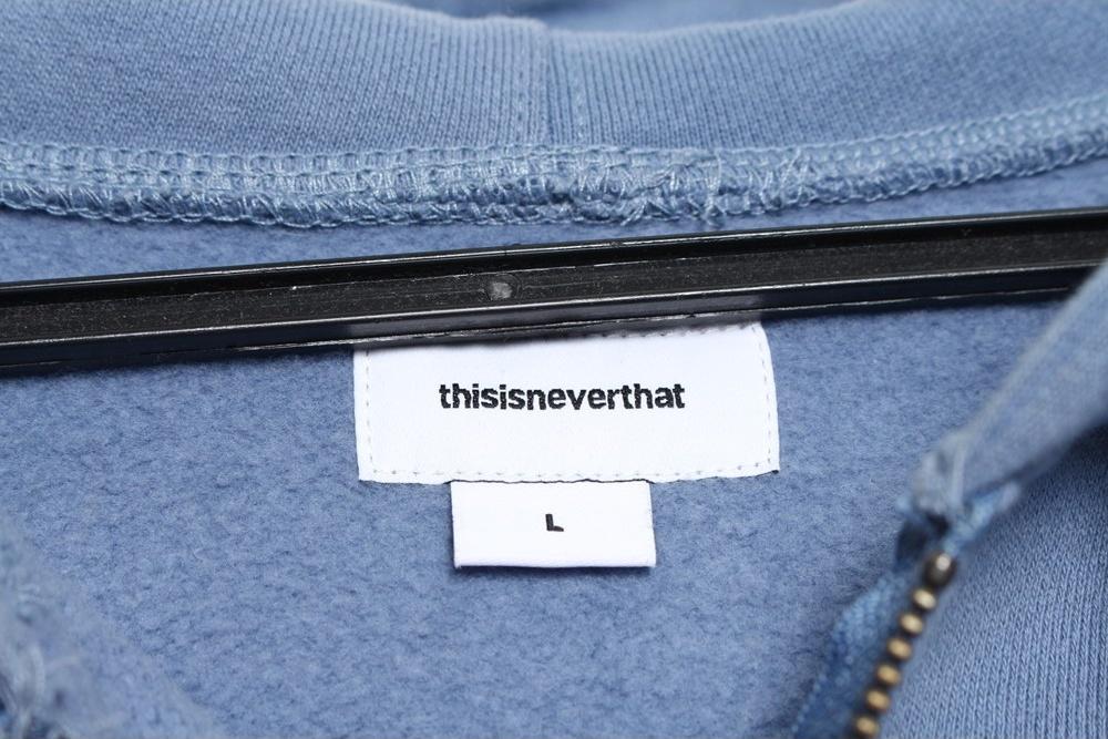 thisisneverthat 로고 후드 집업 / L 9
