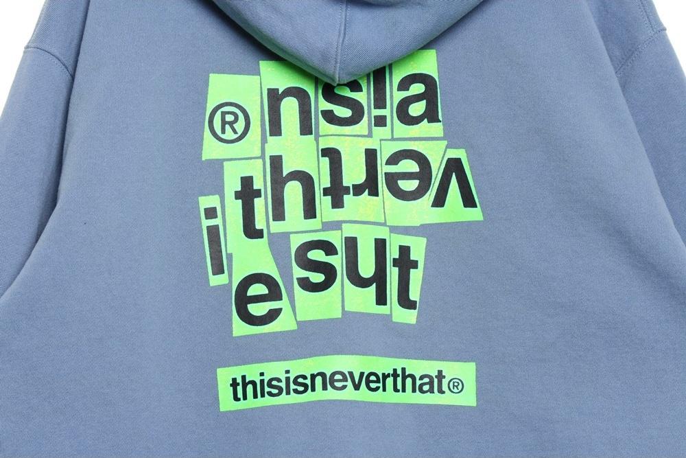 thisisneverthat 로고 후드 집업 / L 8