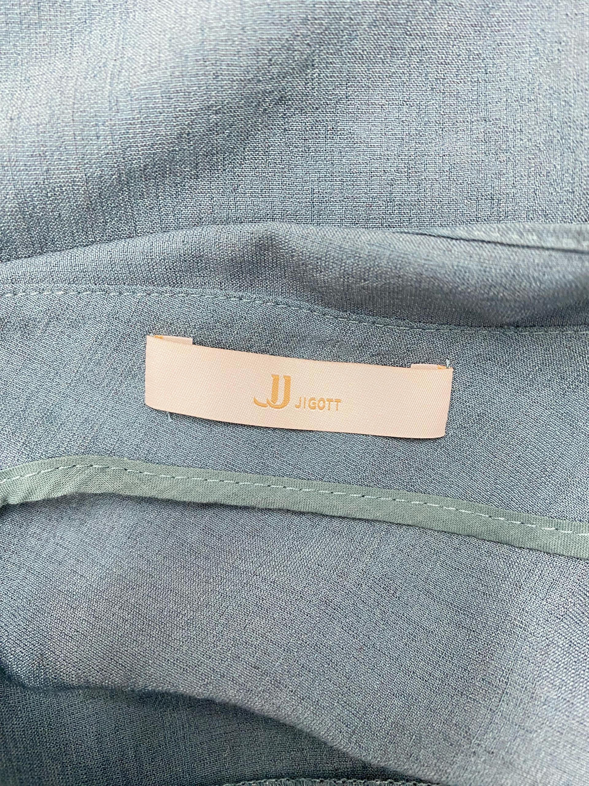JJ지고트 민트 반팔 핀턱 미니 원피스 7