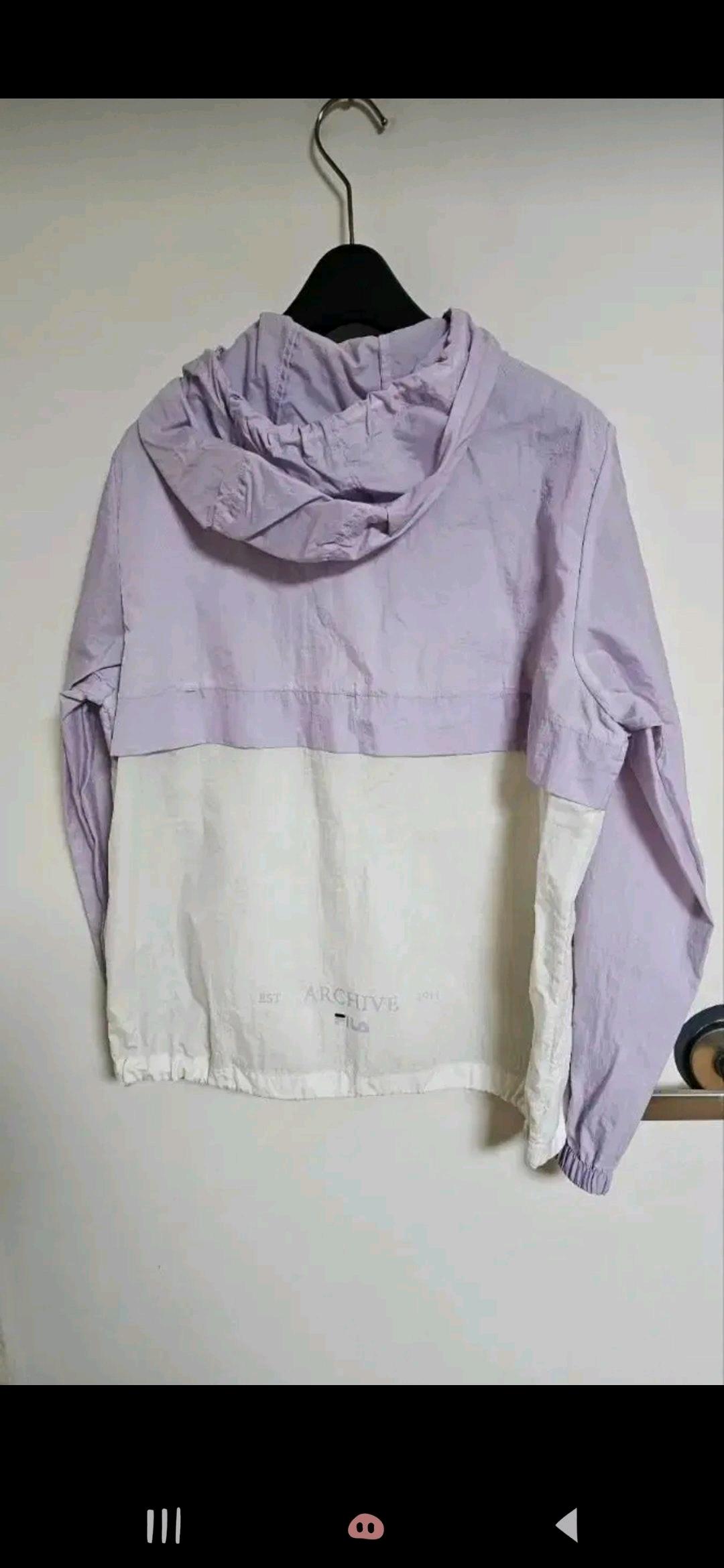 휠라 남녀공용 경량 바람막이 3