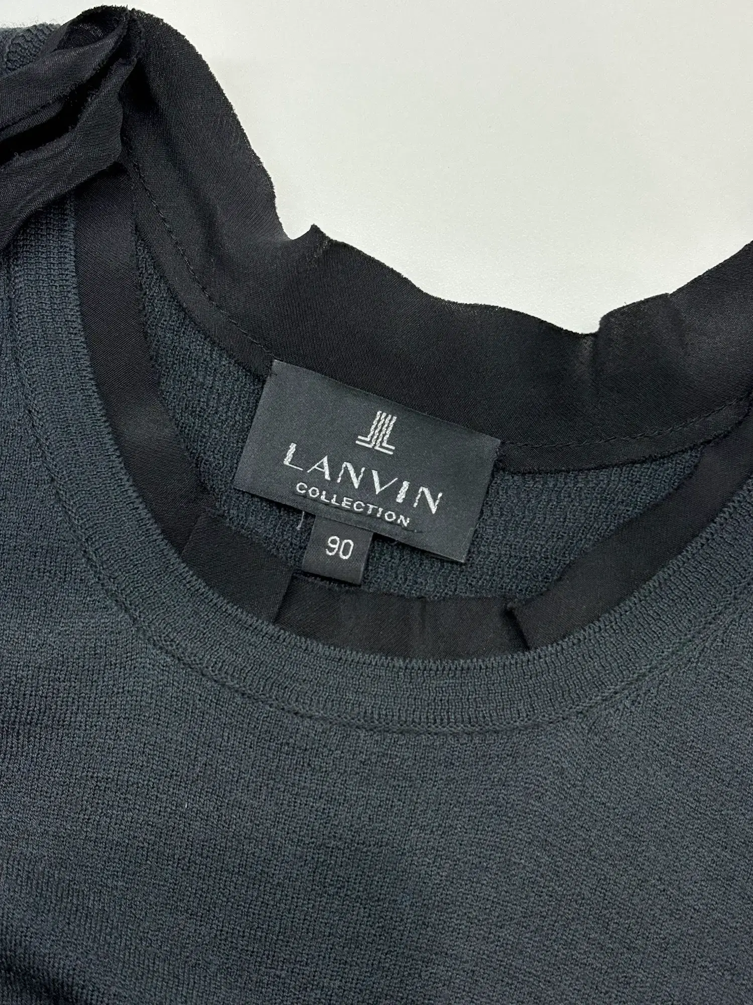 LANVIN COLLECTION 랑방컬렉션 슬리브리스 니트 90 FREE 5