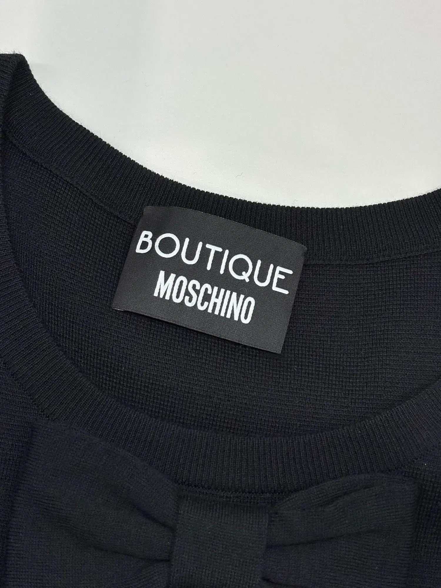 Boutique Moschino 부티크 모스키노 리본 니트 드레스 95 6