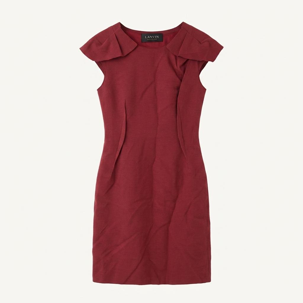 LANVIN COLLECTION 랑방컬렉션 슬리브리스 미디 원피스 82-94-160 1