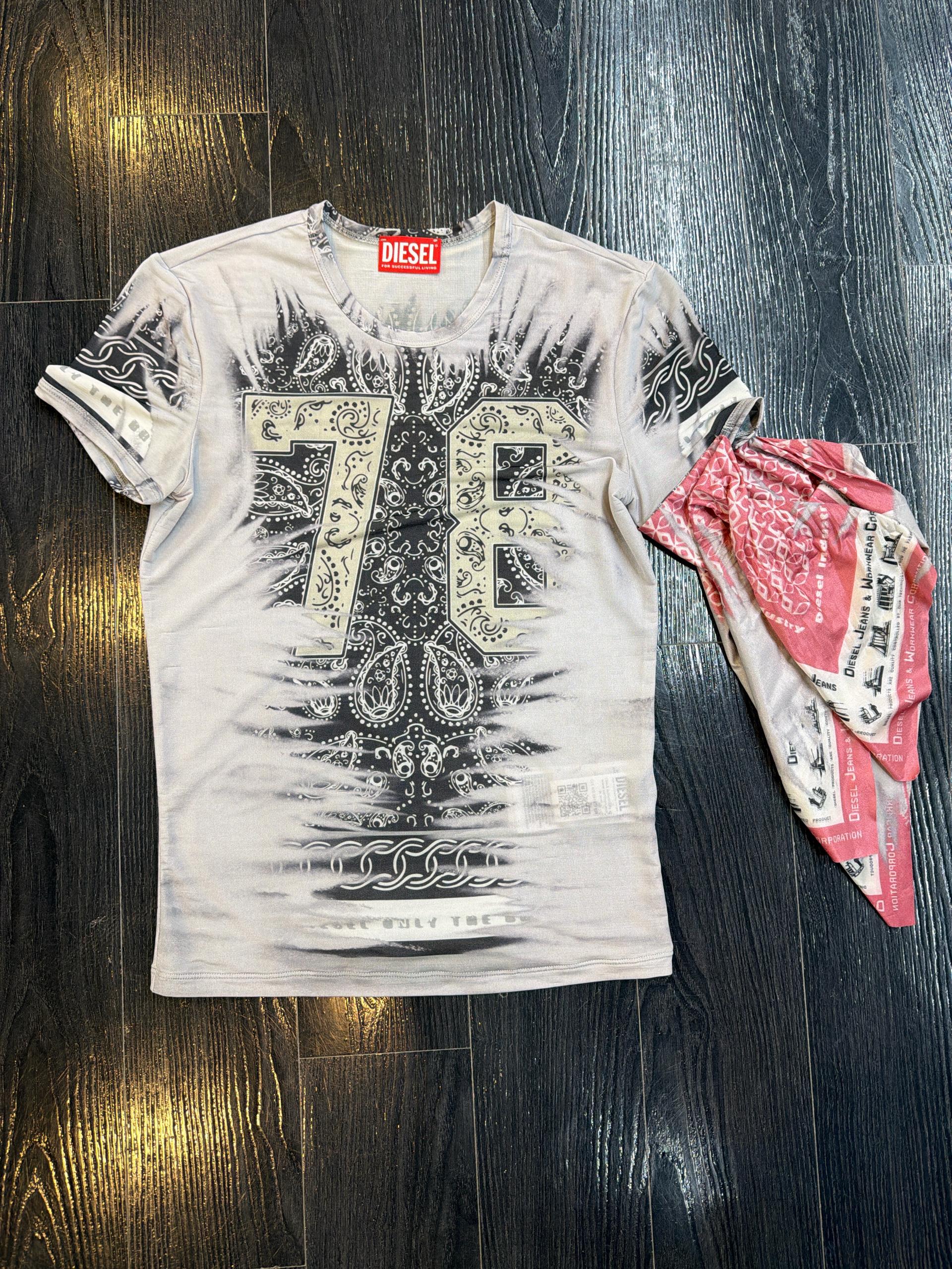 디젤 Diesel DANA T-SHIRT 스카프 티  2