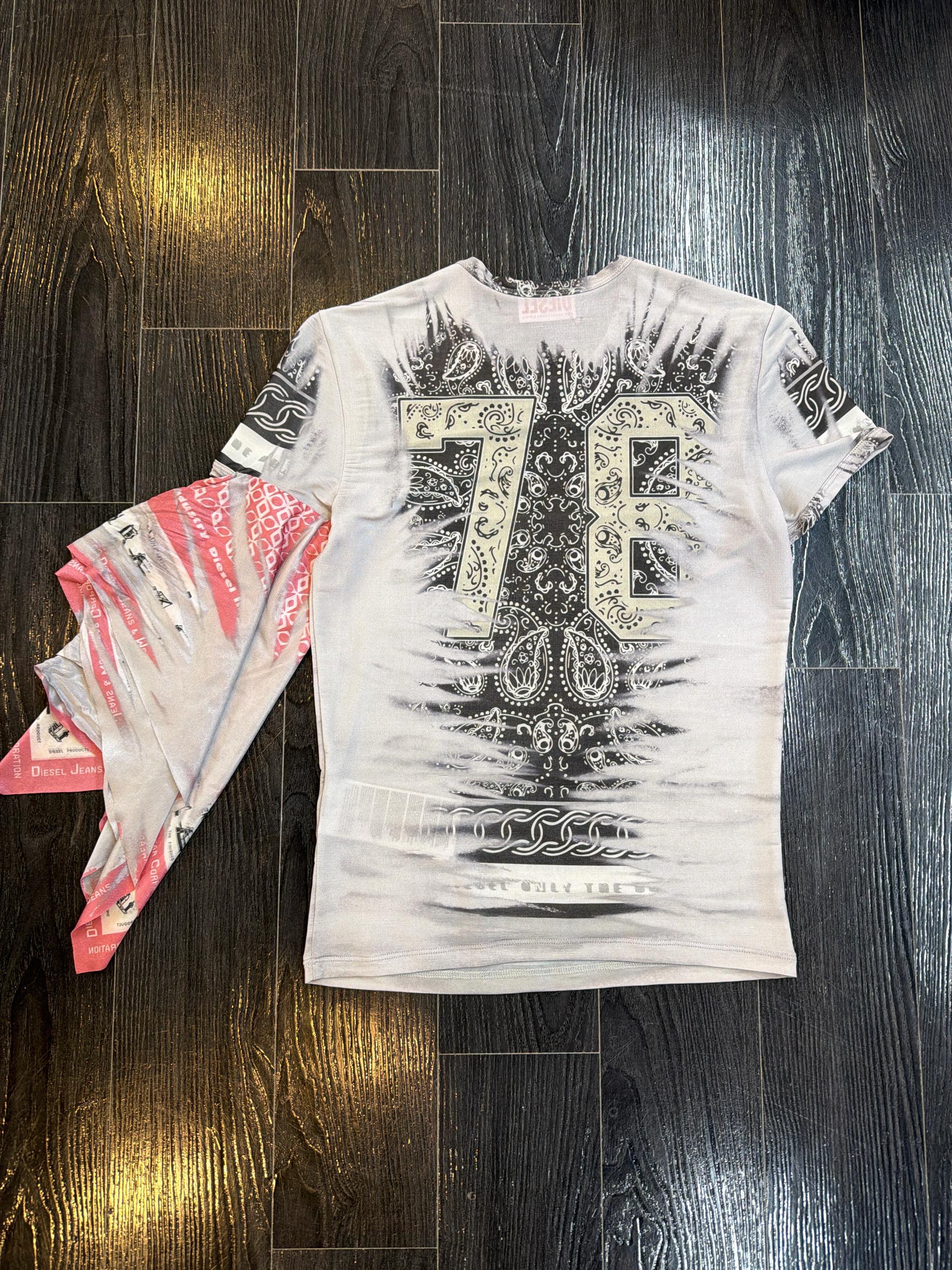 디젤 Diesel DANA T-SHIRT 스카프 티  3