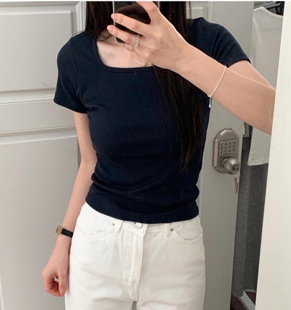 꼰미고 네이비 반팔 새상품 4
