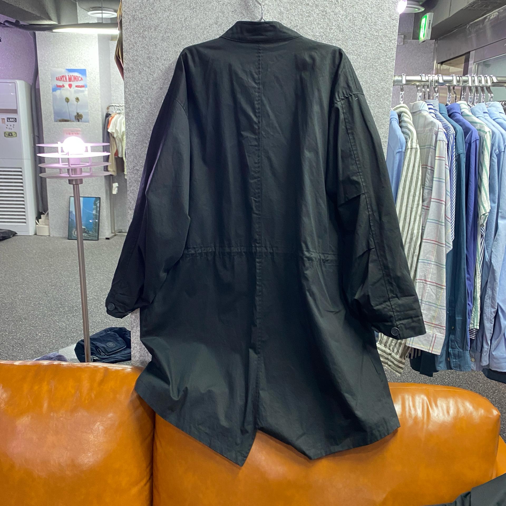 베이스모먼트 블랙 피쉬테일 야상 자켓 B4500 5