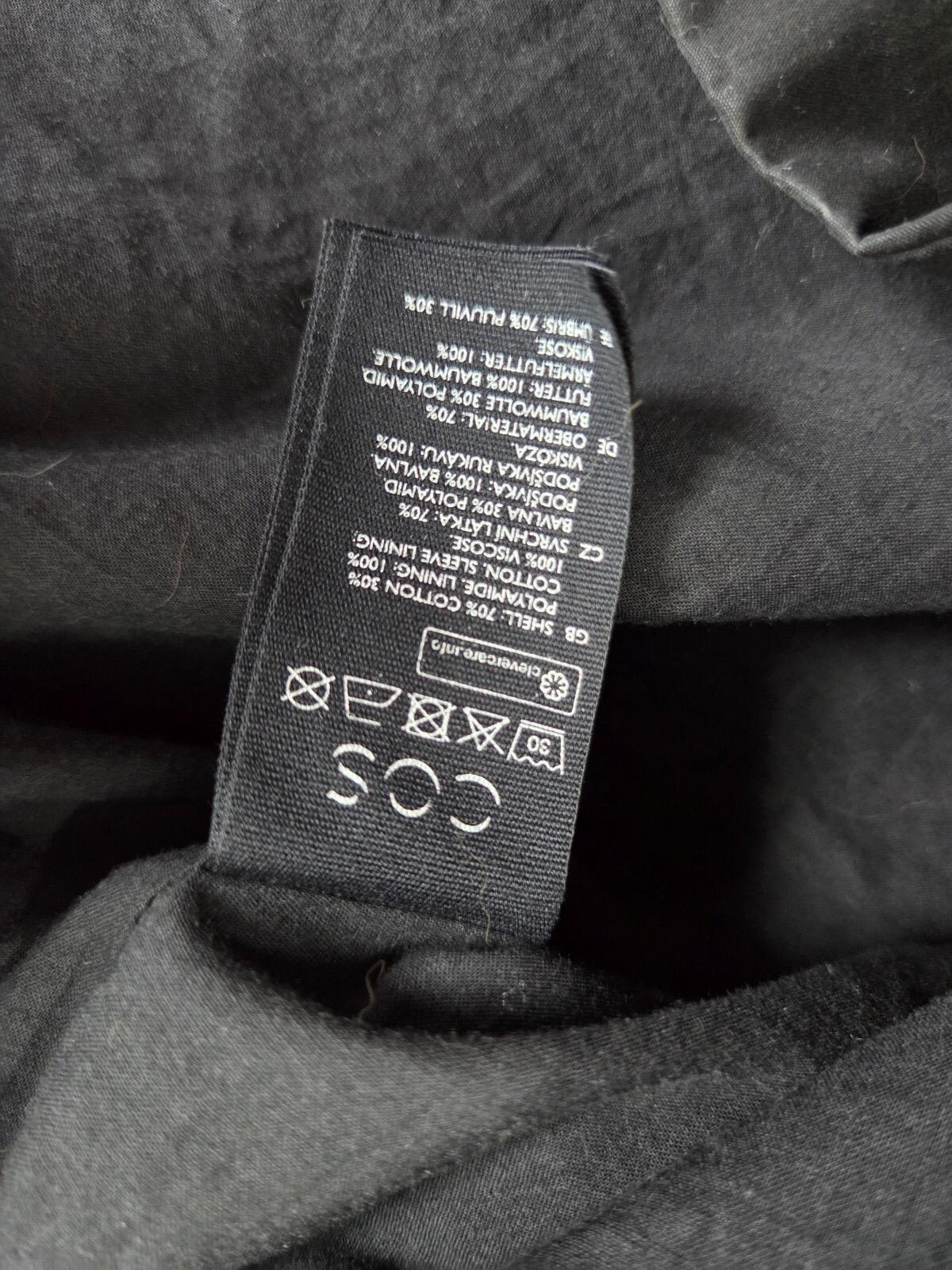 COS 맥시멀 코튼 후드 자켓 우먼스 L/XL 7