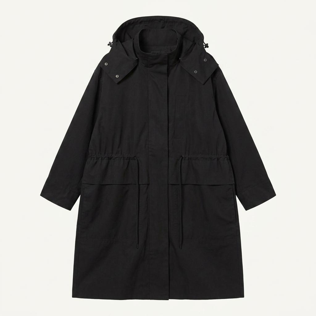 COS 맥시멀 코튼 후드 자켓 우먼스 L/XL 1