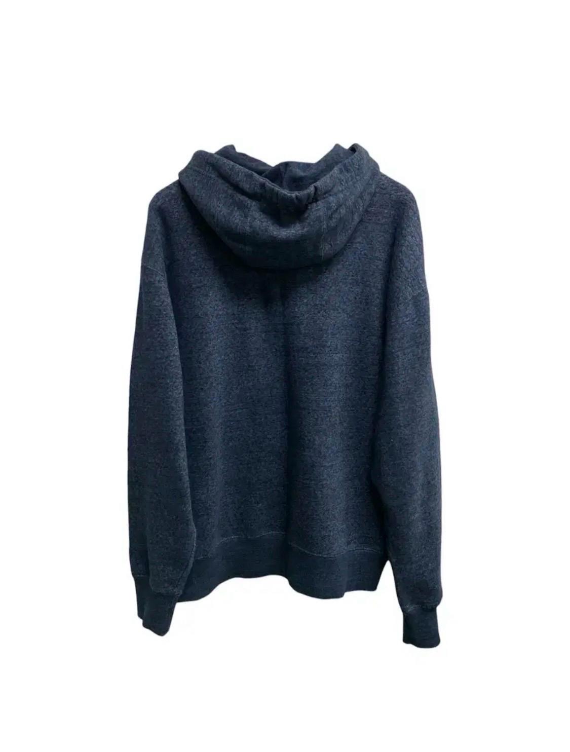 Champion 블루 후드 스웨트셔츠 XL 4