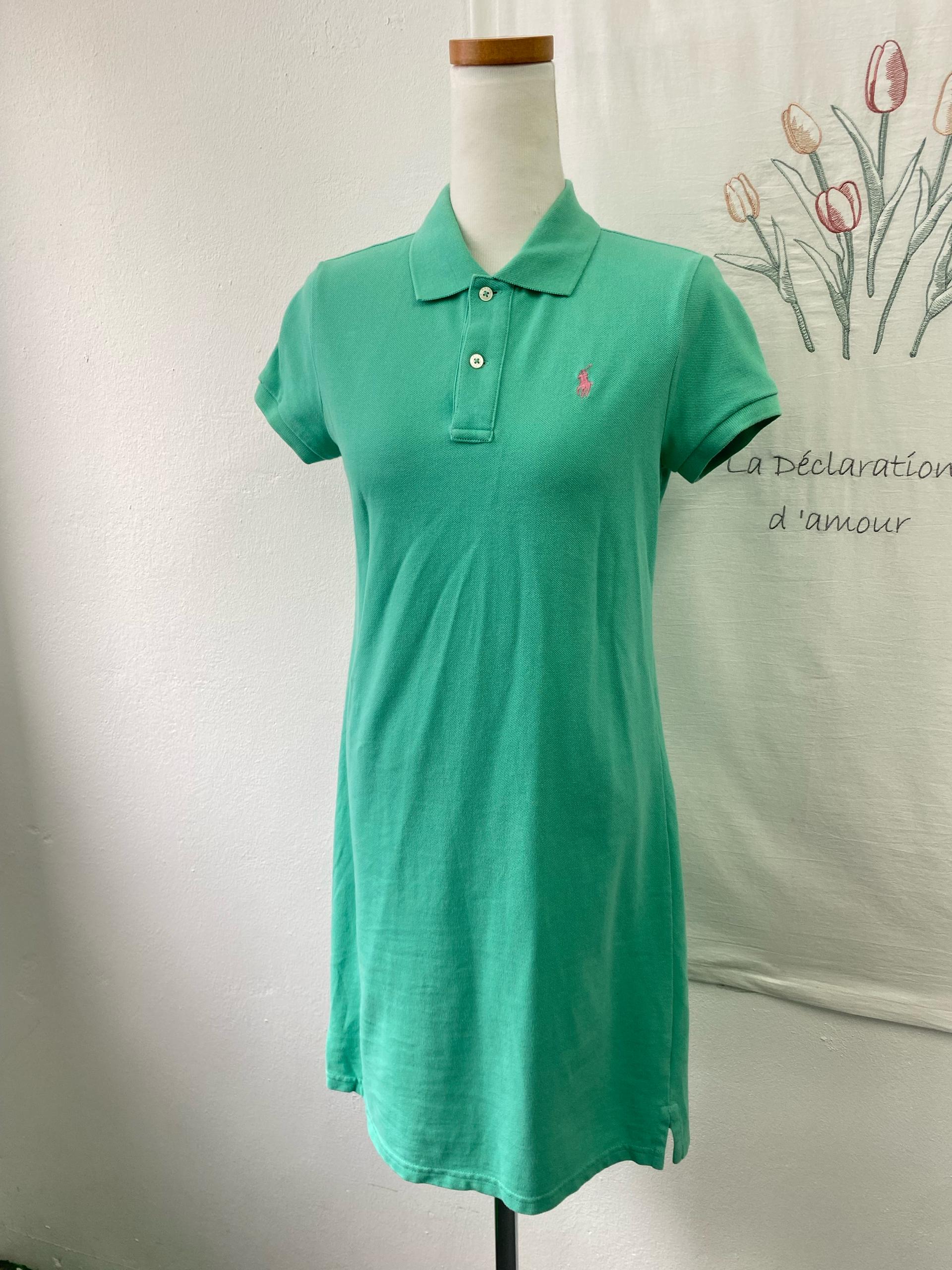 폴로 랄프로렌 코튼메시 폴로 원피스/성인XS 5