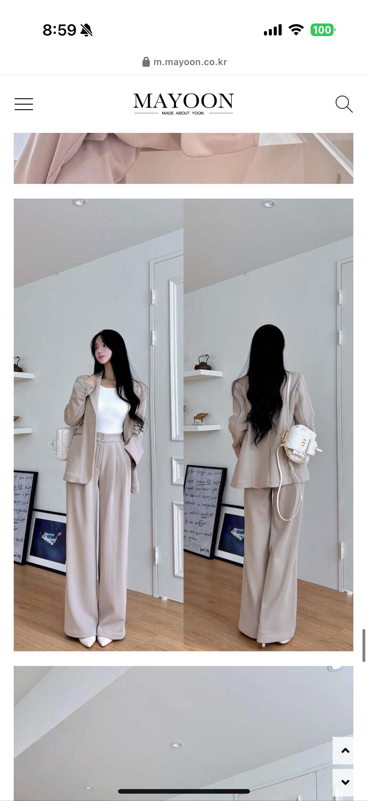 메이윤 밍크자켓 M 9