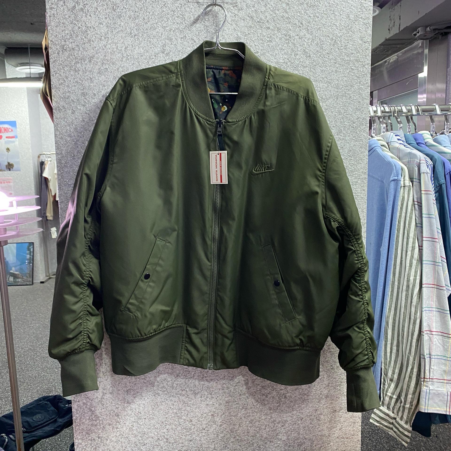 나이키 퓨추라 카키 카모플라쥬 리버시블 자켓 B4514 4