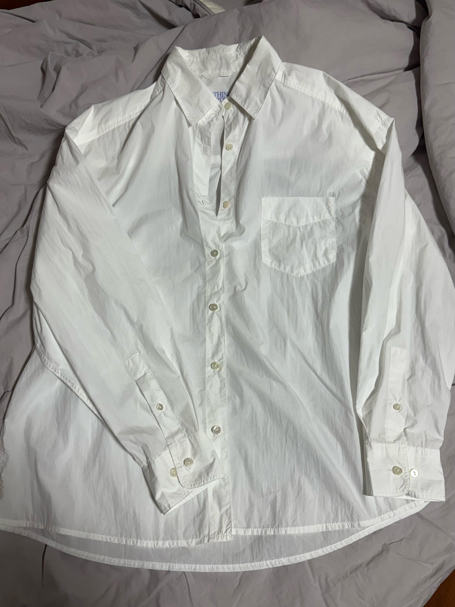 낫띵리튼 sunne shirt 셔츠