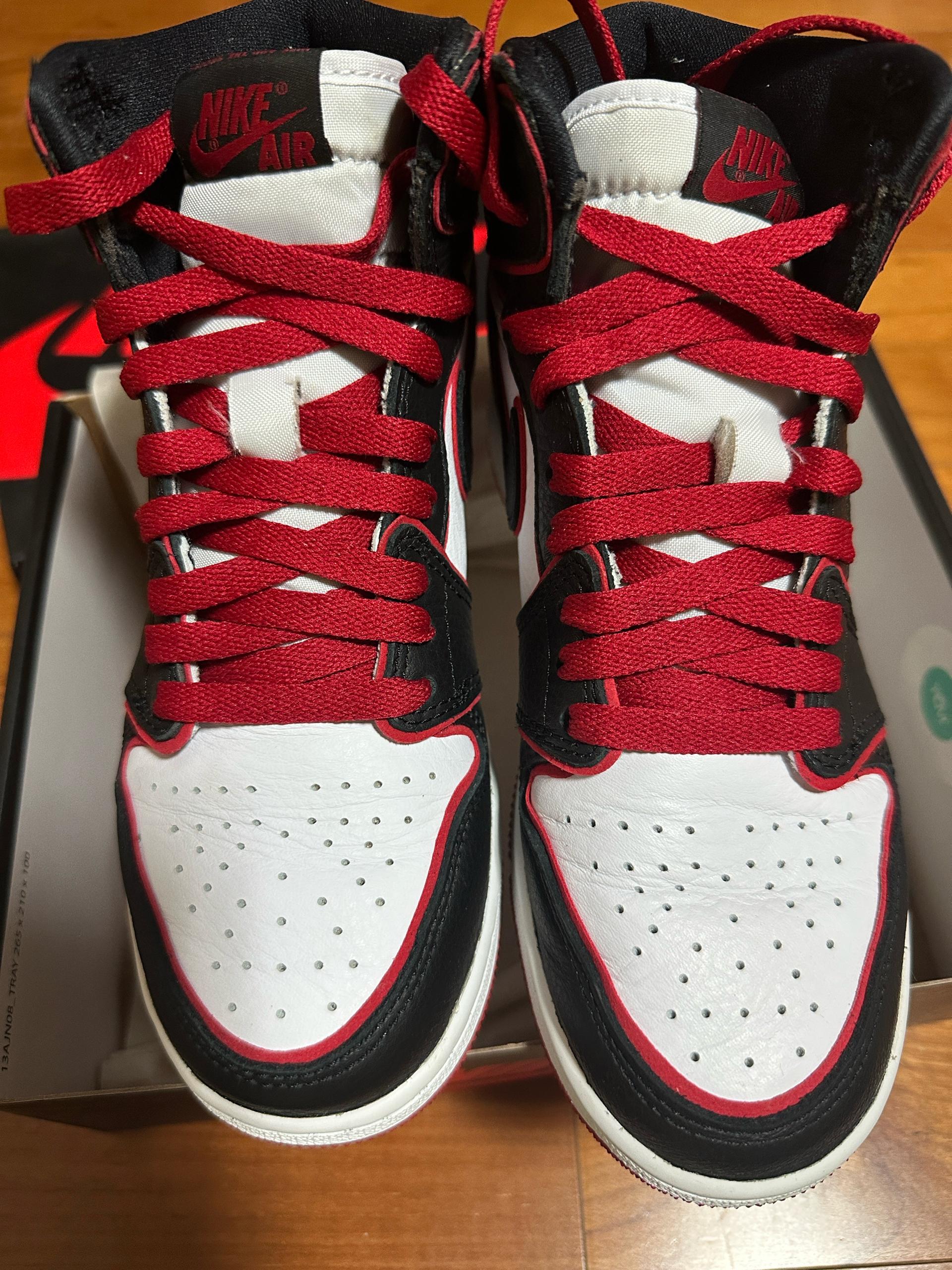조던1 OG GS 블러드라인 235 4