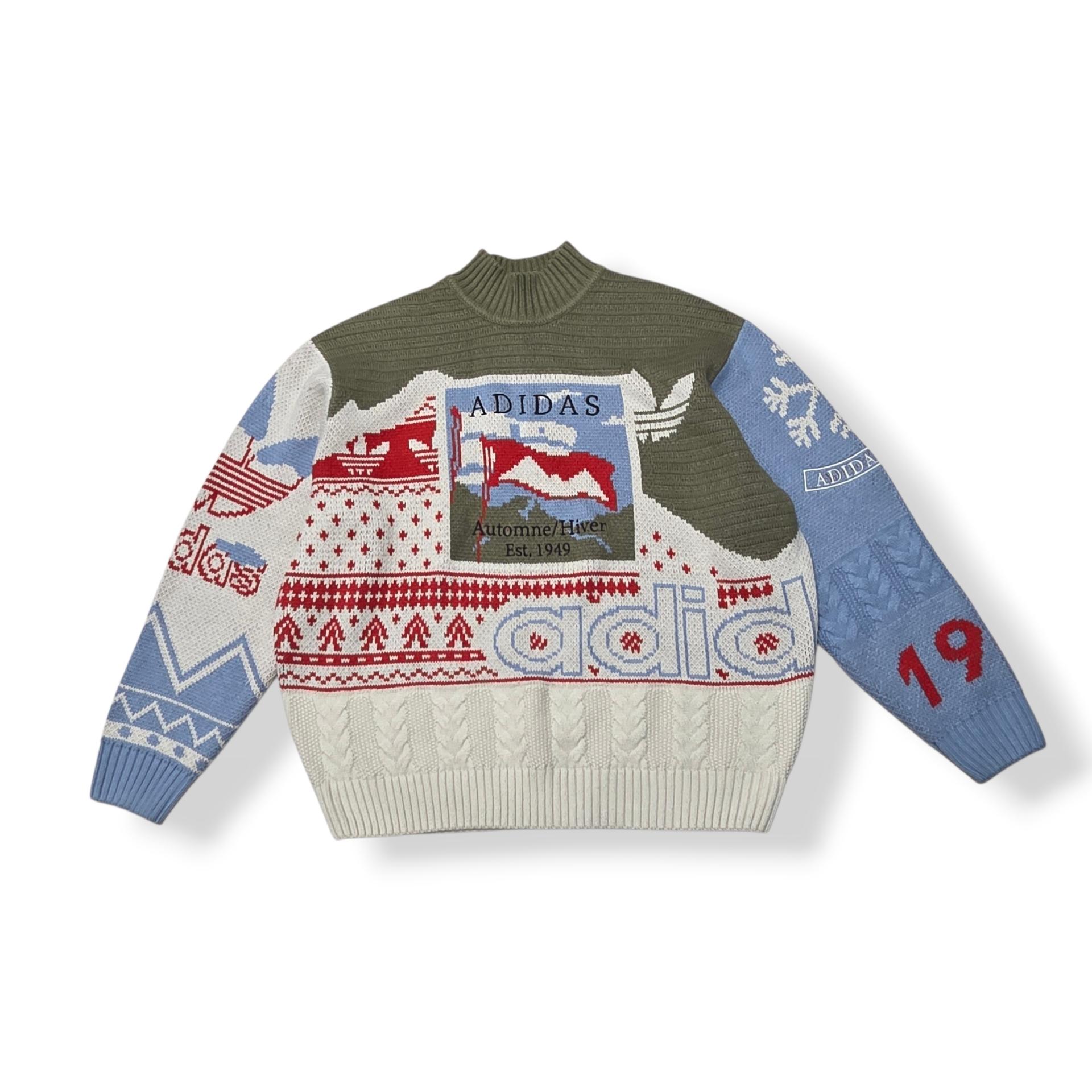 Adidas 아디다스 X-mas터틀넥 스웨터 공용 HK7440 2