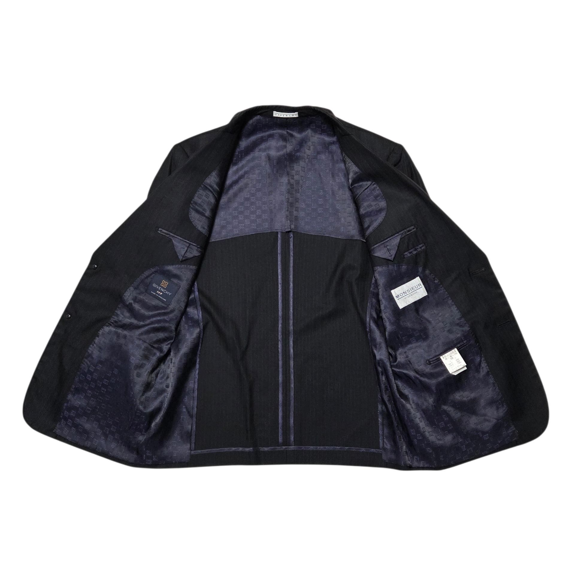 Givenchy 지방시 블랙 스트라이프 블레이저 자켓 5