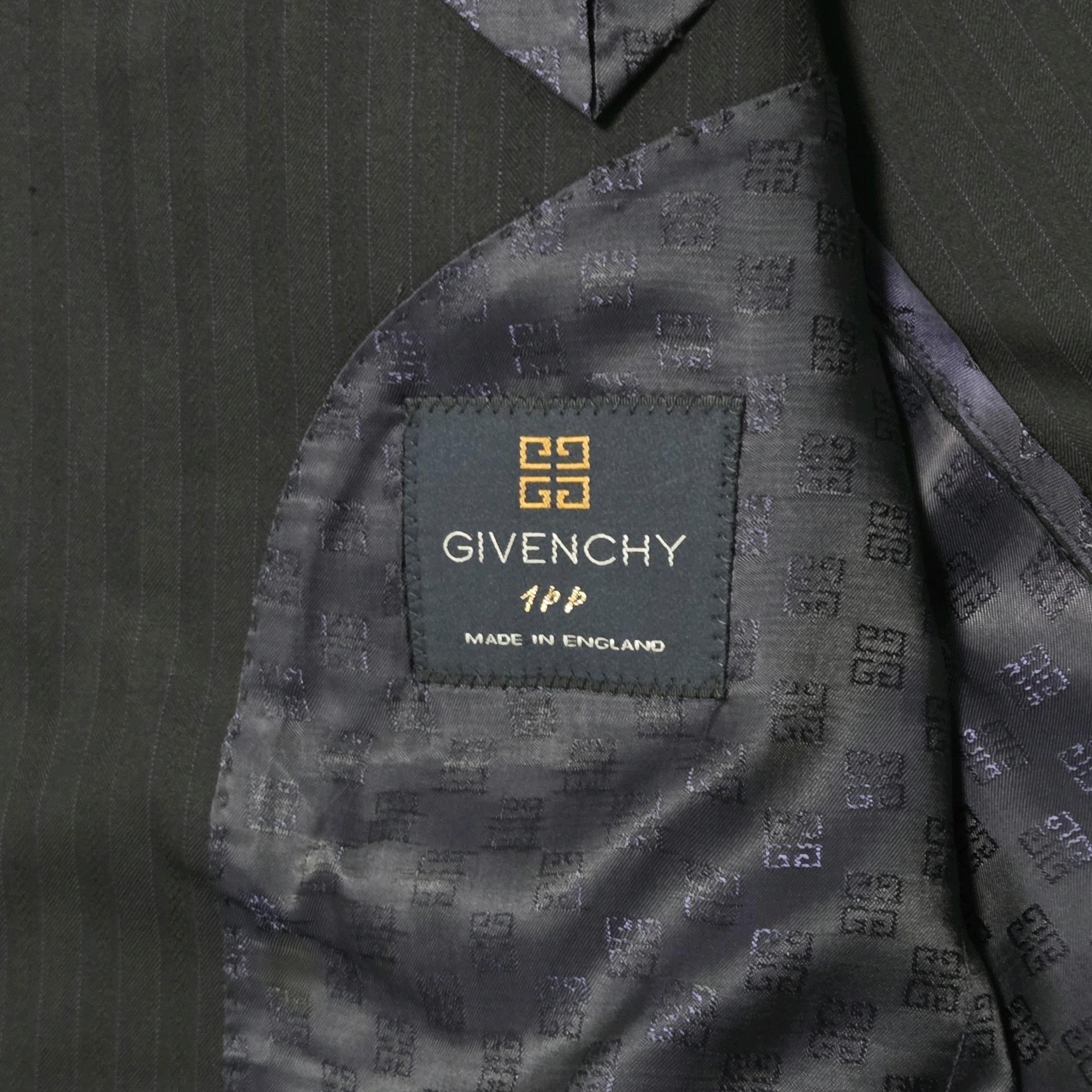 Givenchy 지방시 블랙 스트라이프 블레이저 자켓 8