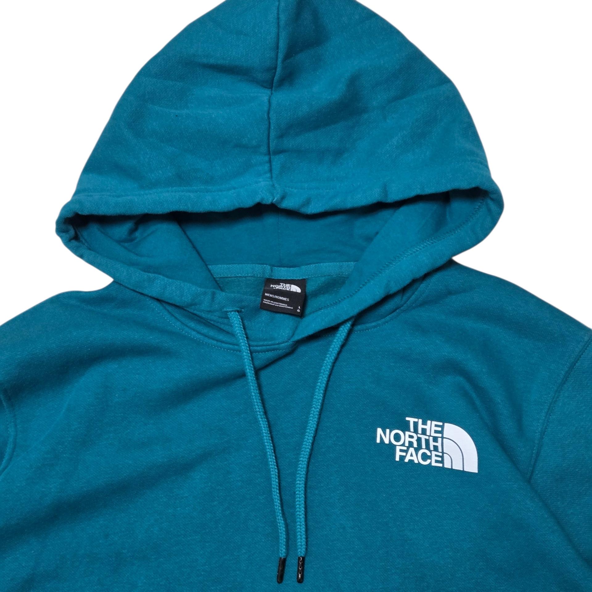 The North Face 노스페이스 청록 후드 티셔츠 3