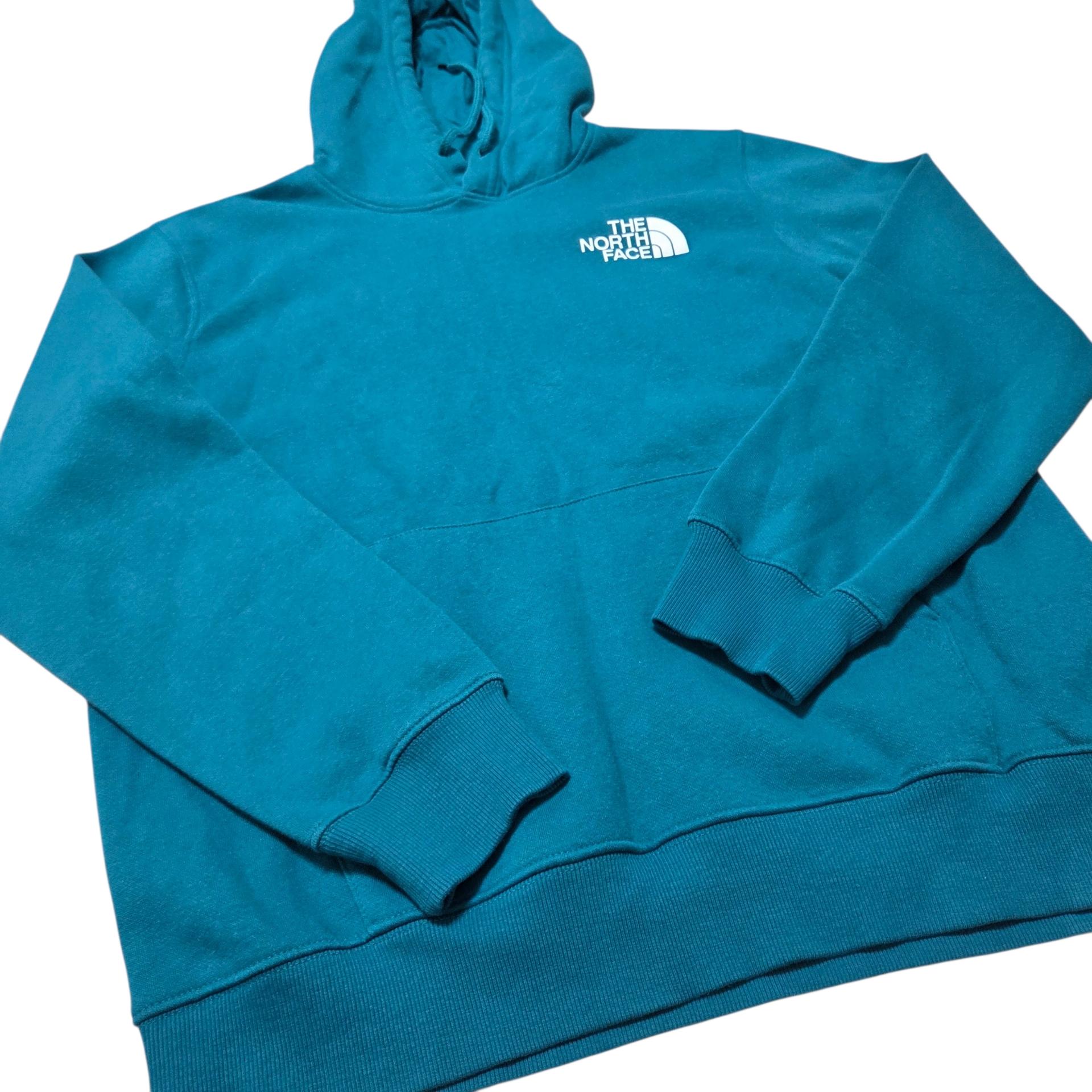 The North Face 노스페이스 청록 후드 티셔츠 5