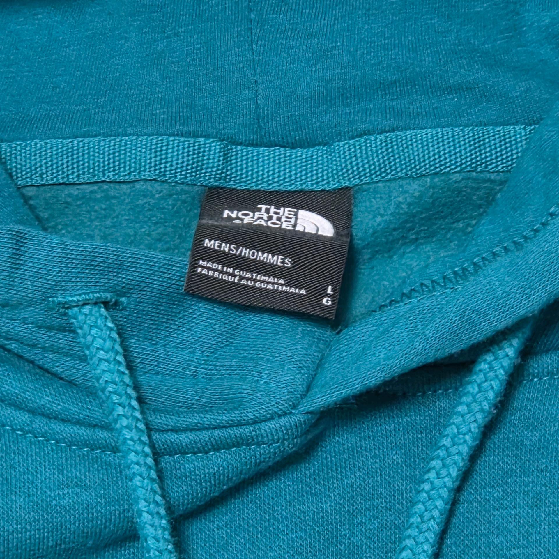 The North Face 노스페이스 청록 후드 티셔츠 6