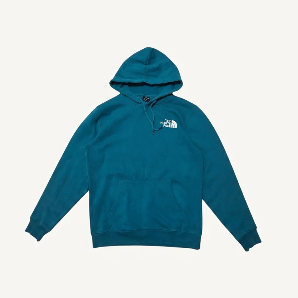 The North Face 노스페이스 청록 후드 티셔츠 1