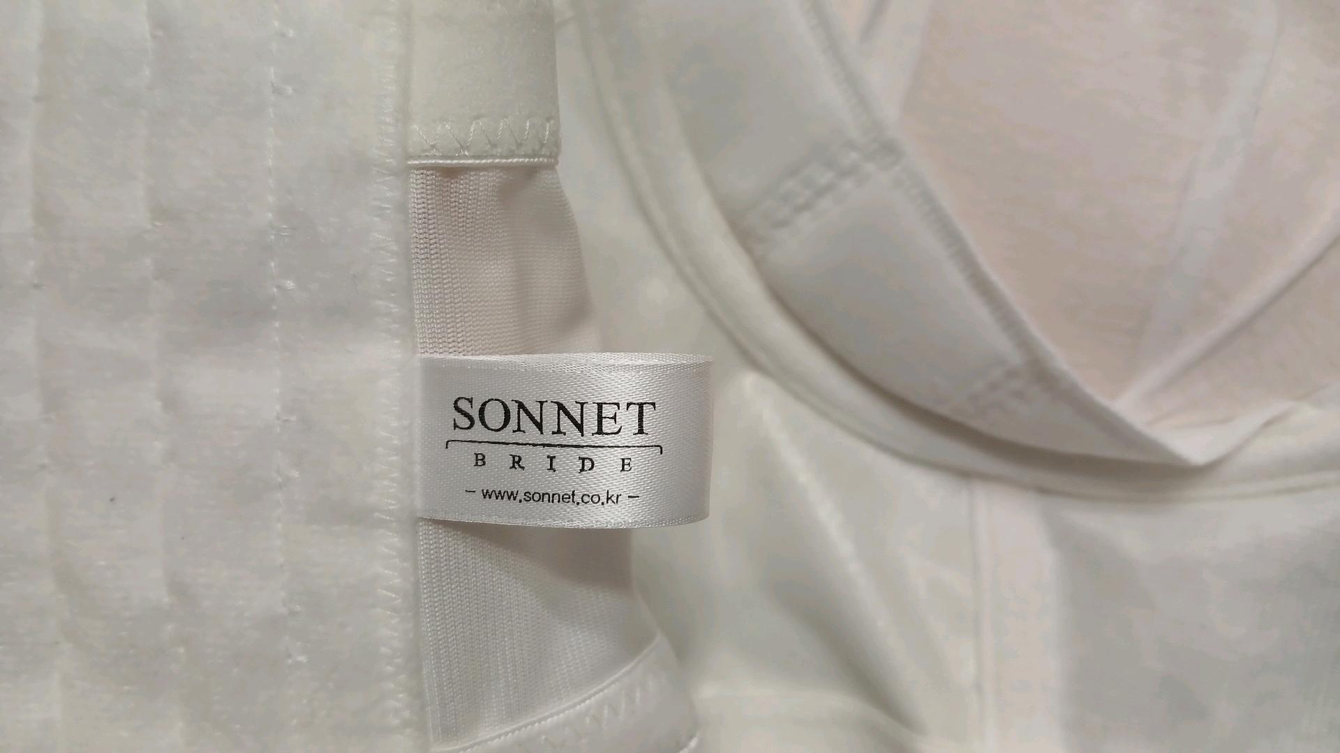 SONNET BRIDE 웨딩 몸매보정 브라탑 세미롱 맥시마이저 75A 5