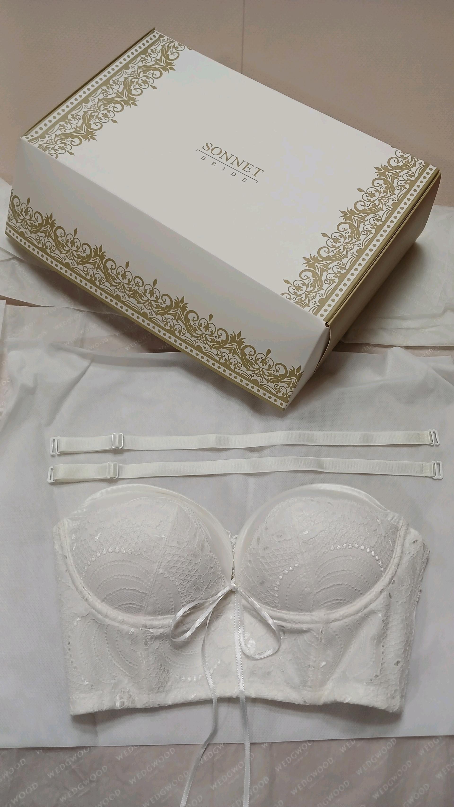 SONNET BRIDE 웨딩 몸매보정 브라탑 세미롱 맥시마이저 75A 7