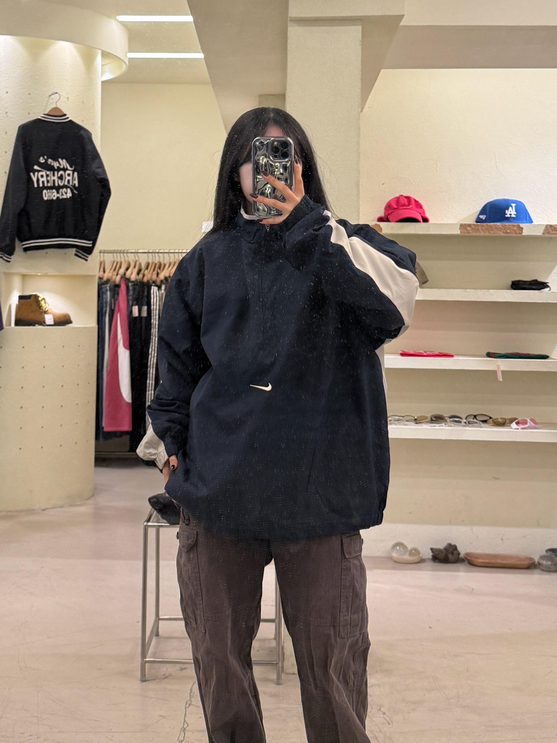 나이키 배색 하프집업 바람막이 자켓 U1346 2