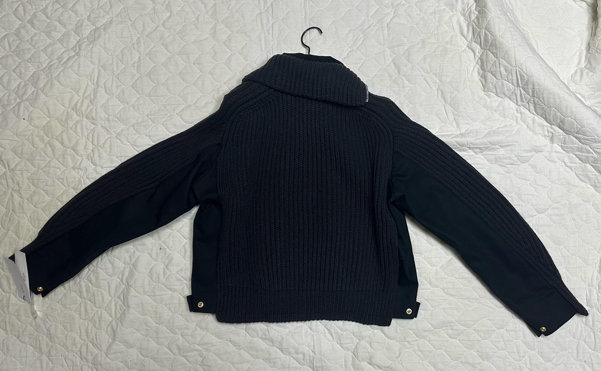 사카이 칼하트 WIP Duck x Wool Knit Blouso 3