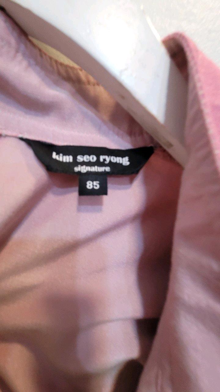 김서룡 디자이너 루즈핏 실키 롱자켓 4