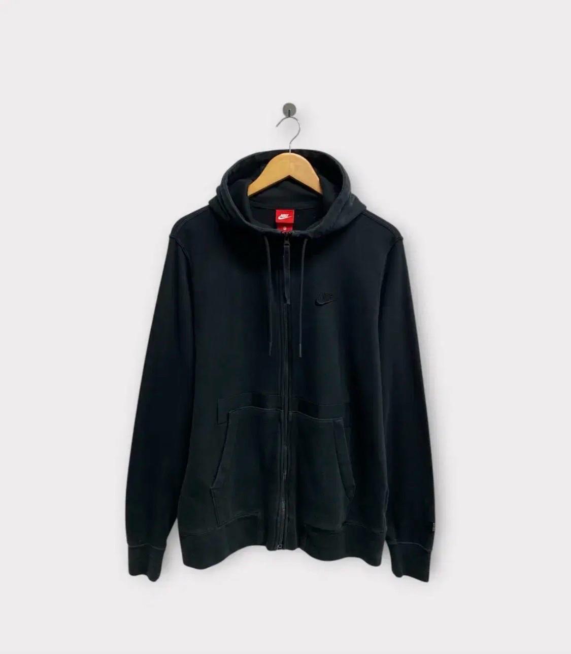 나이키 스우시 블랙 후드집업 XL 2
