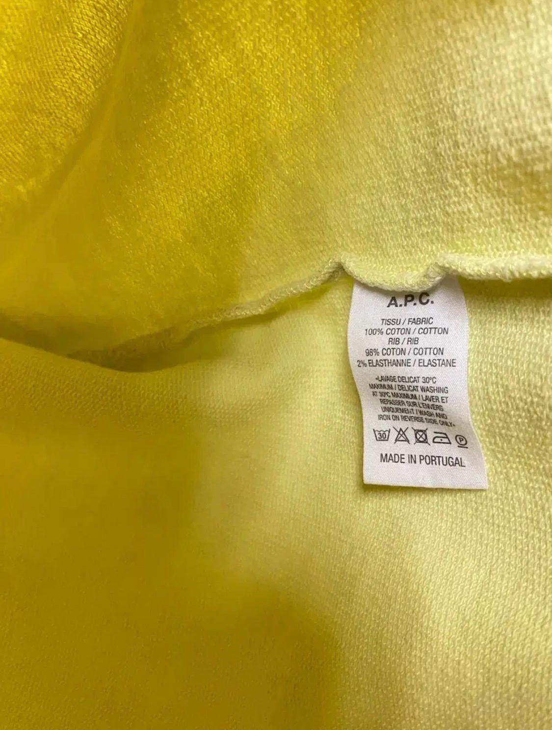 아페쎄 A.P.C 기본 맨투맨 티셔츠 M 6