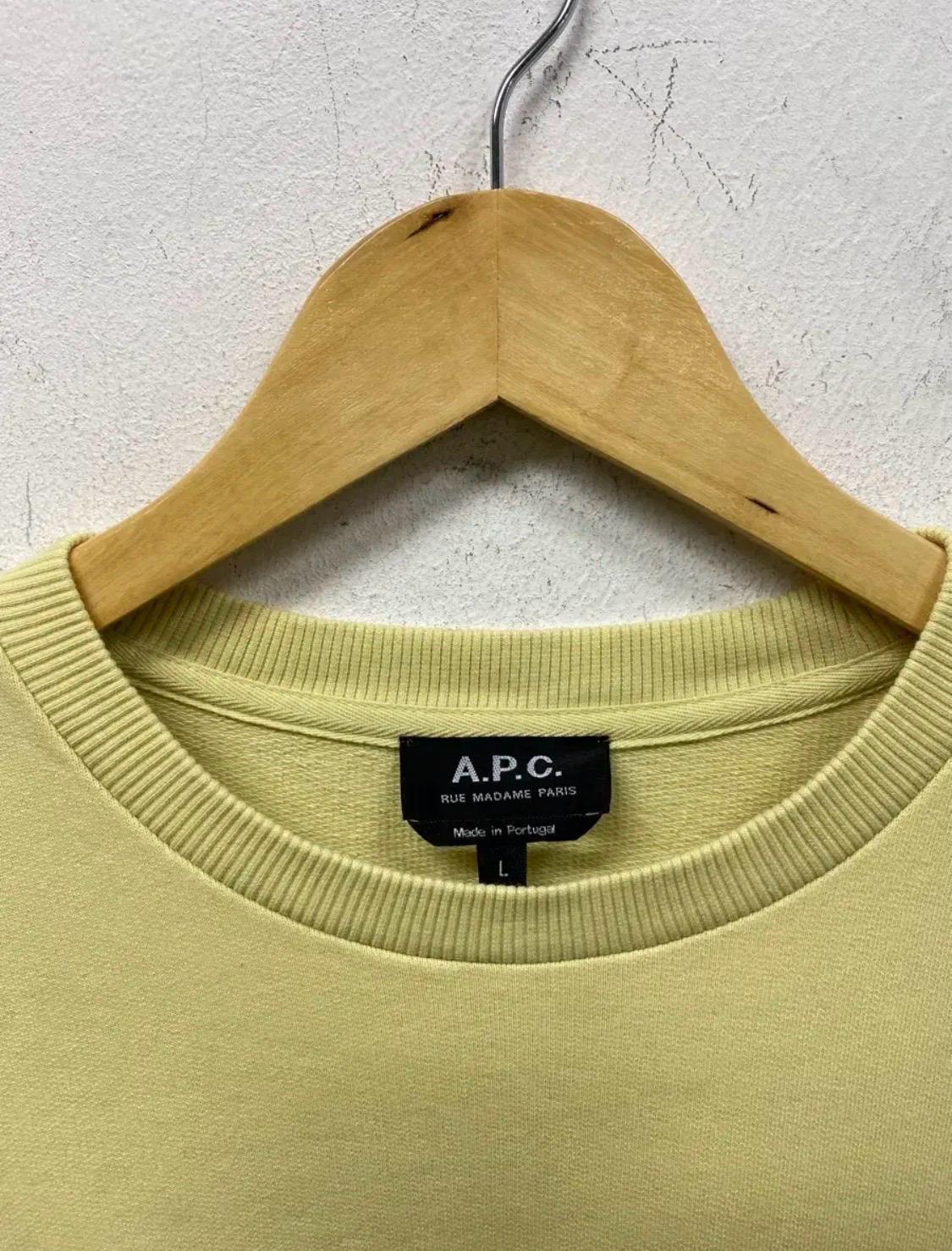아페쎄 A.P.C 기본 맨투맨 티셔츠 M 5