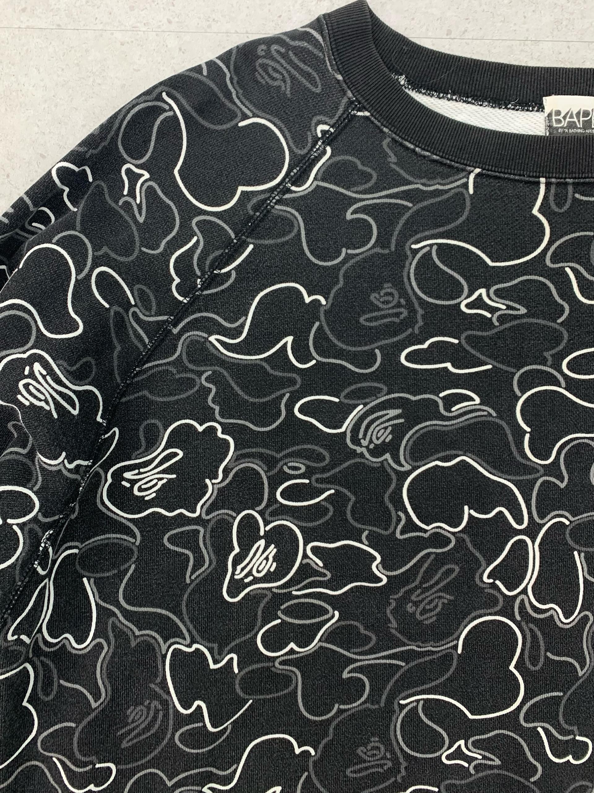 Bape 베이프 네온카모 크루넥 맨투맨 5
