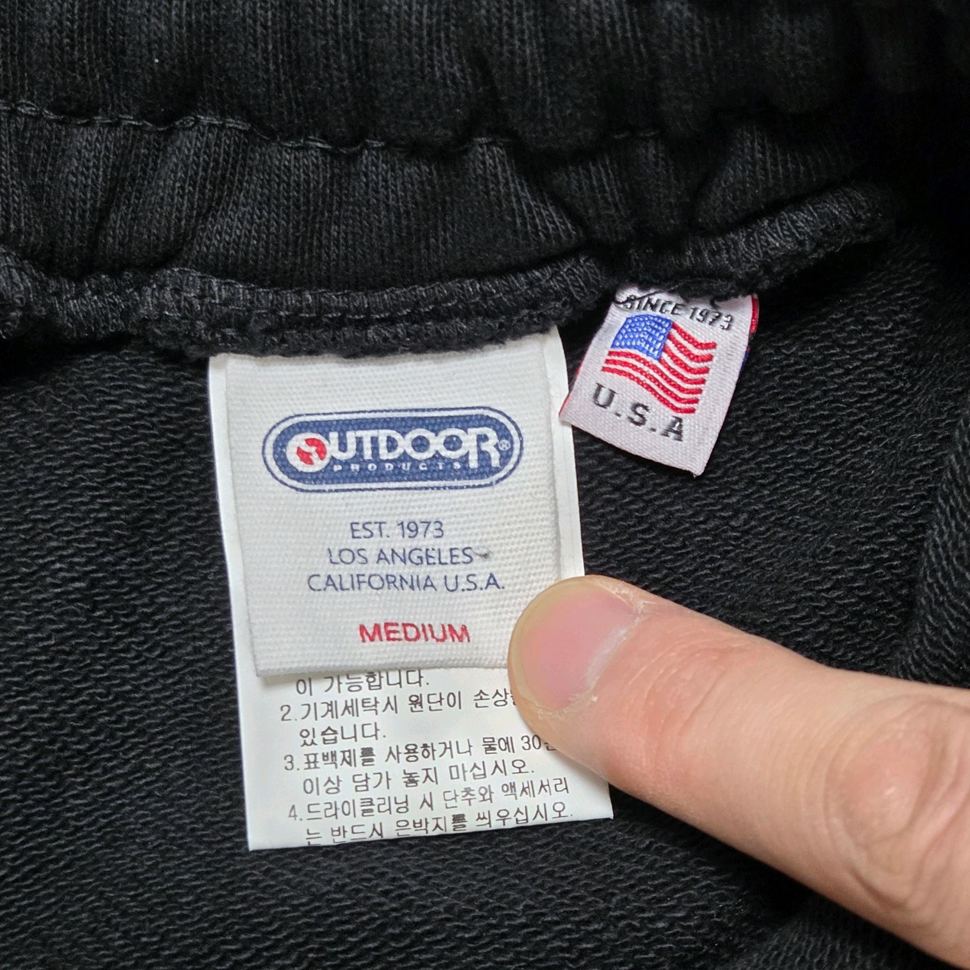 OUTDOOR 아웃도어 스웨트 와이드 조거 팬츠 4