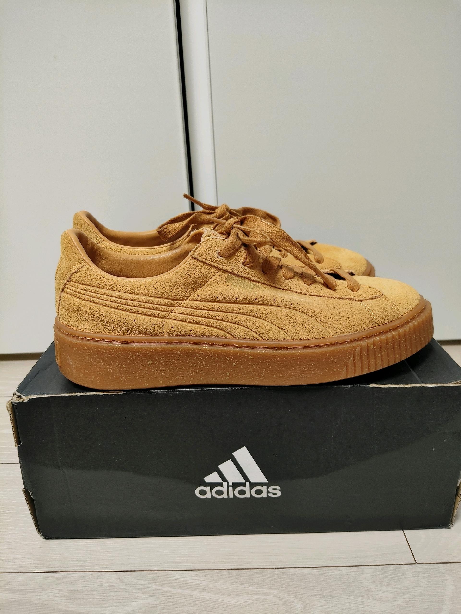 새상품 푸마 된장 255 2