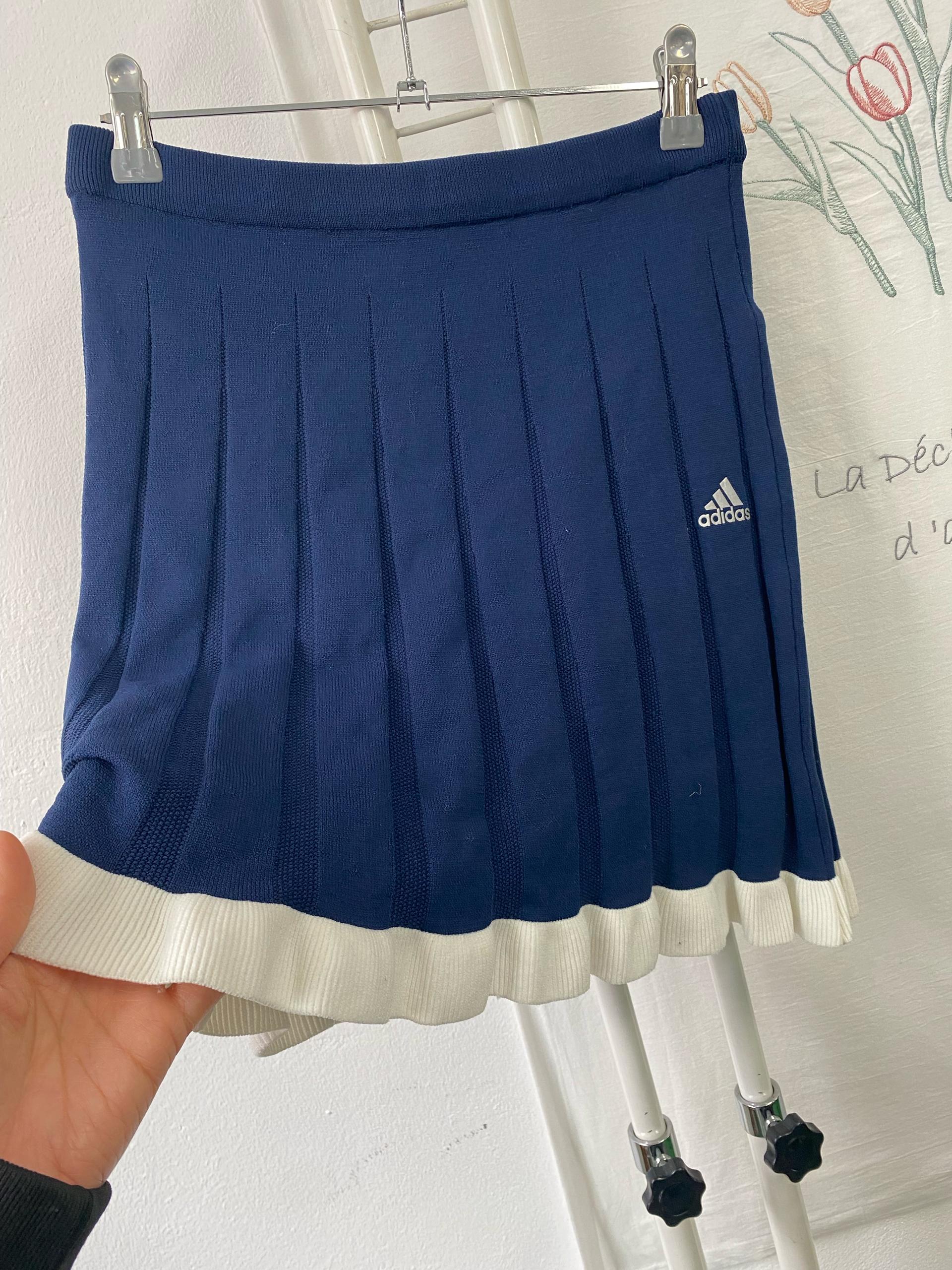  아디다스(Adidas) 여성용 플리츠 니트 골프 스커트 4