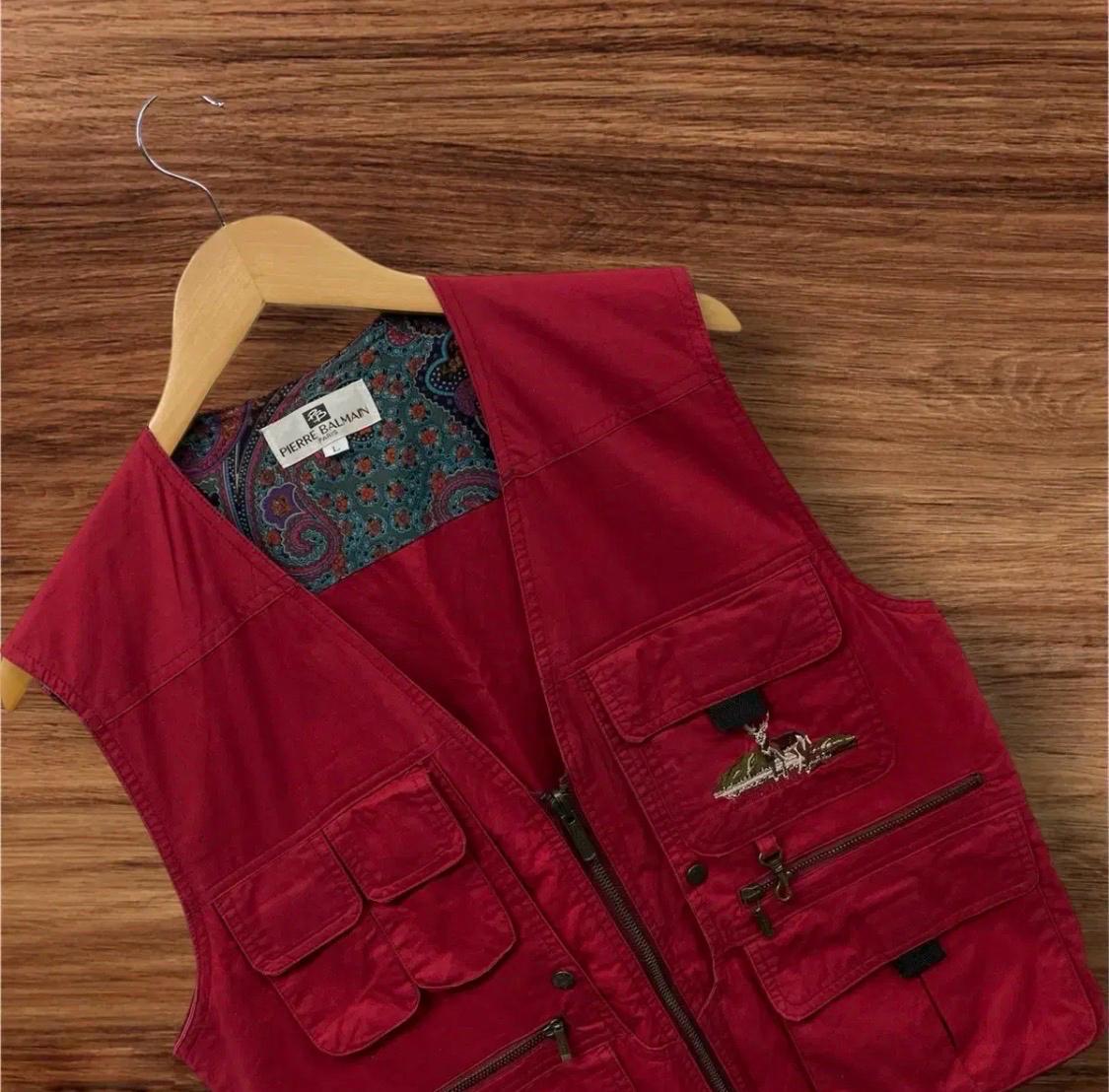 Pierre Balmain 빈티지 아웃도어 베스트 L 3