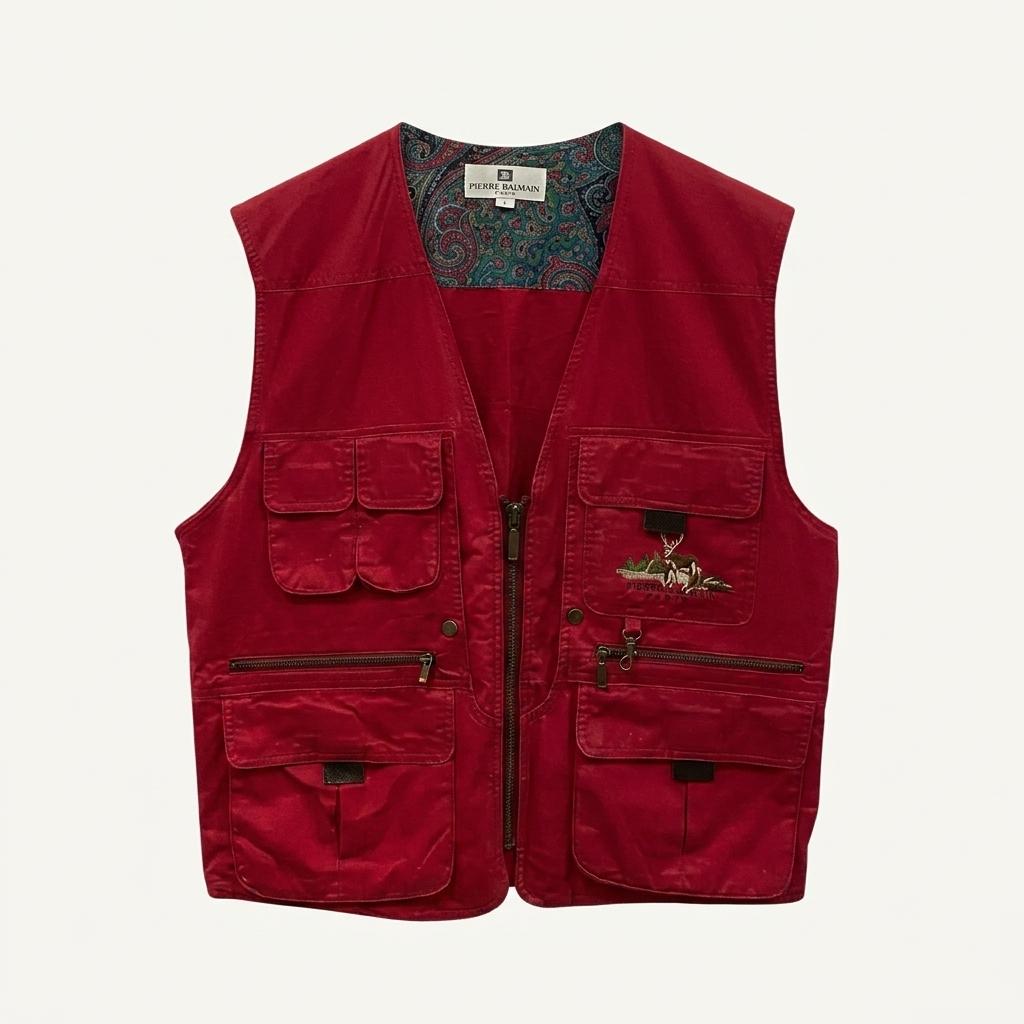 Pierre Balmain 빈티지 아웃도어 베스트 L 1