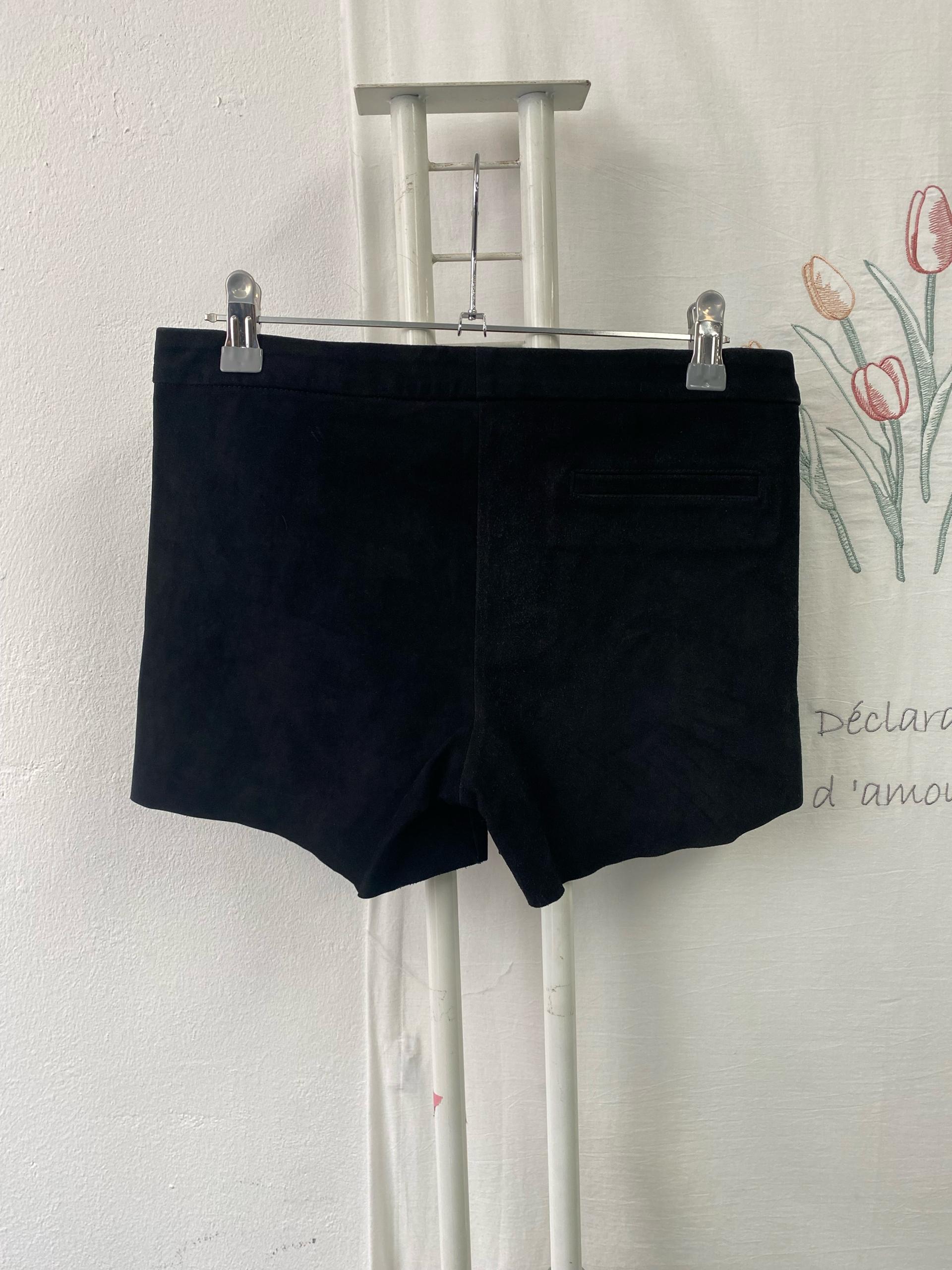 마쥬 럭셔리 스웨이드 핫 팬츠 36 5
