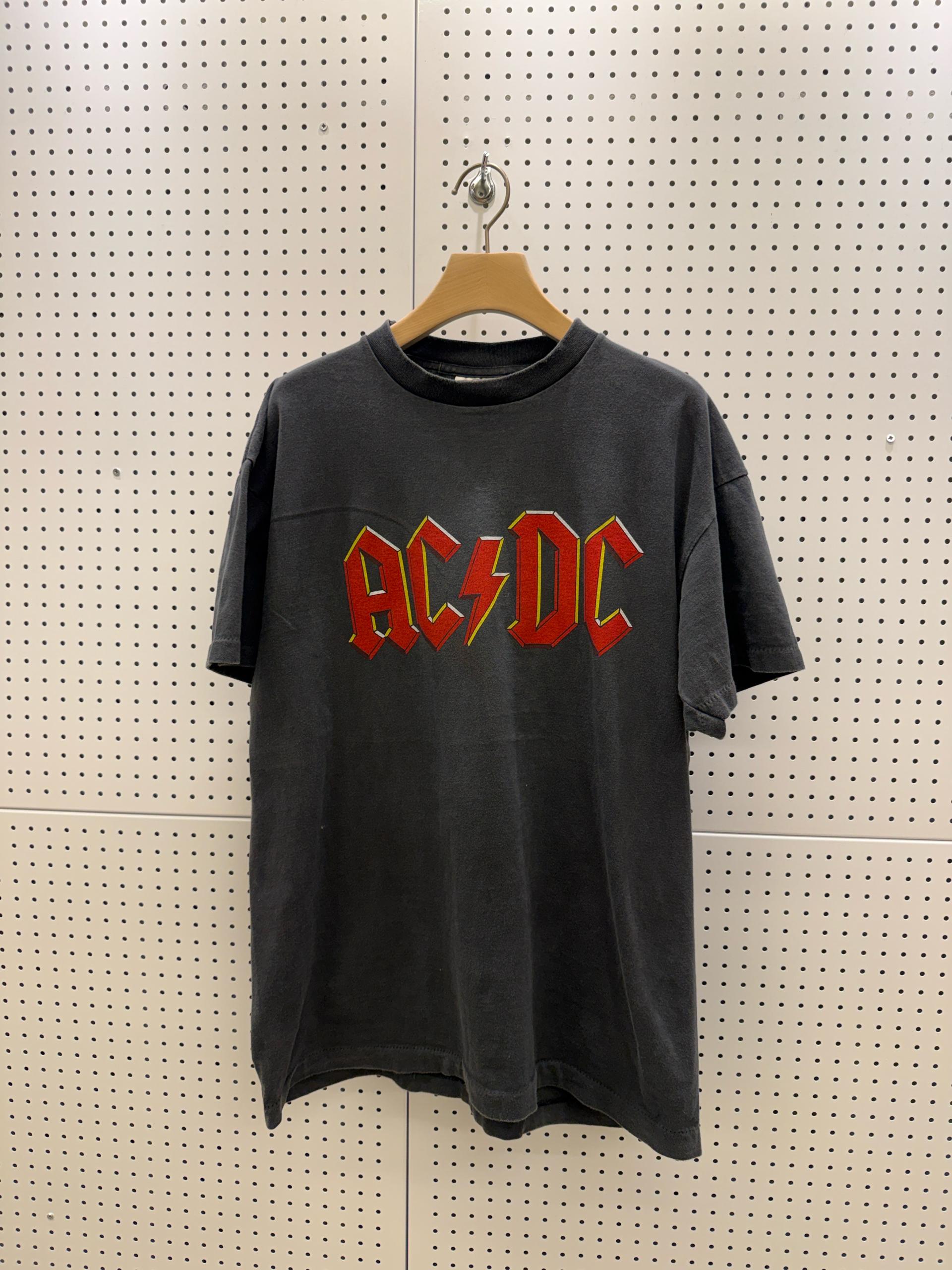 ACDC 밴드 로고 프린팅 반팔 티셔츠 U1377 3