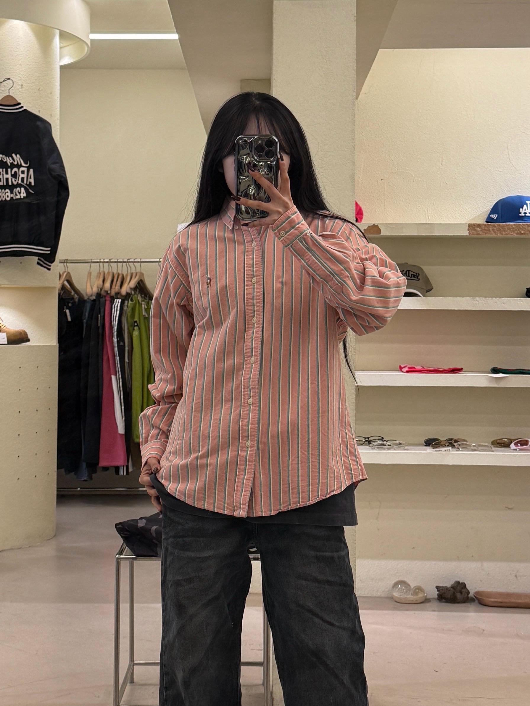 폴로랄프로렌 스트라이프 옥스퍼드 셔츠 U1393 2