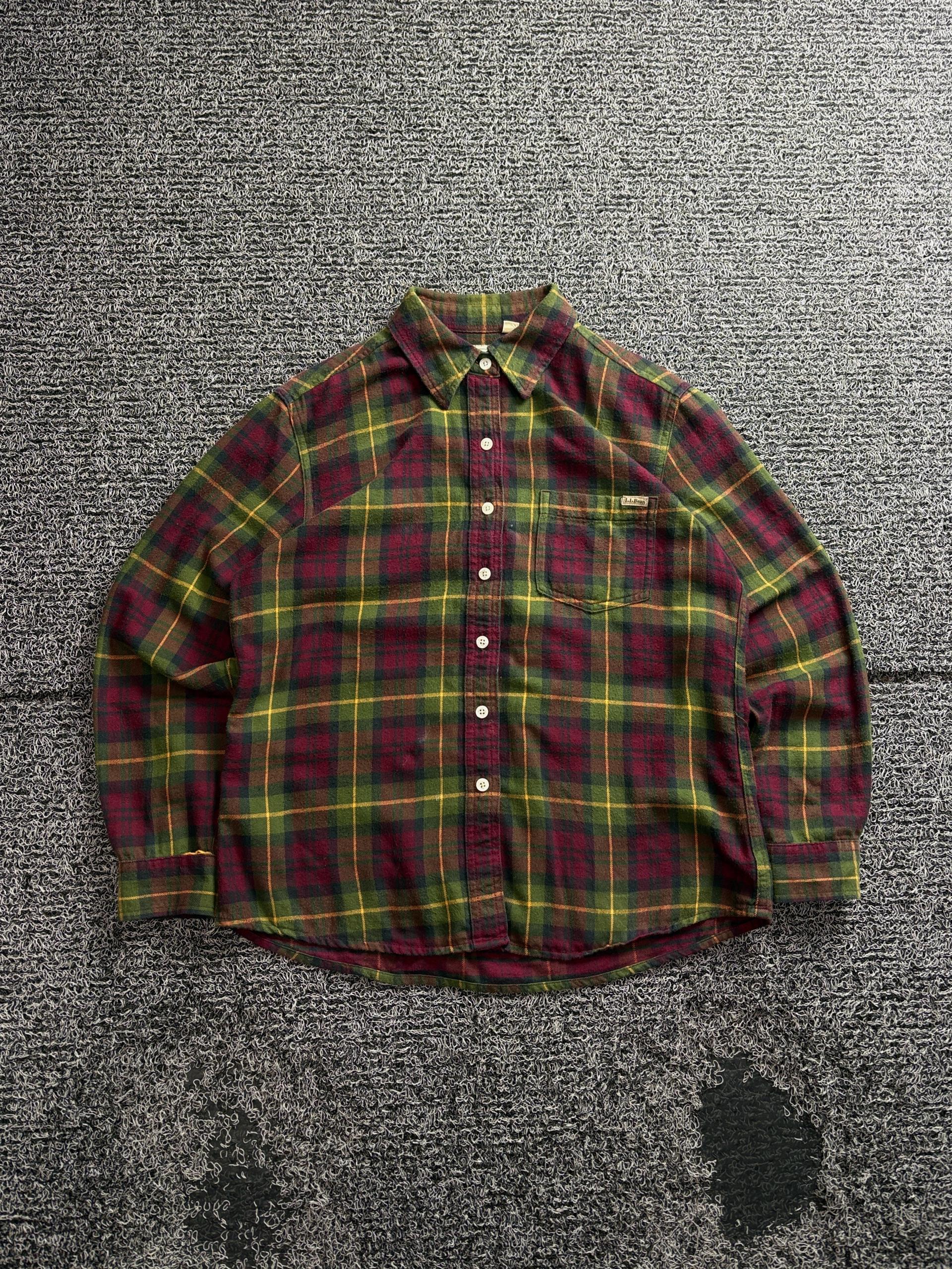 LL BEAN 엘엘빈 클래식 타탄 체크 플란넬 셔츠 3257 3