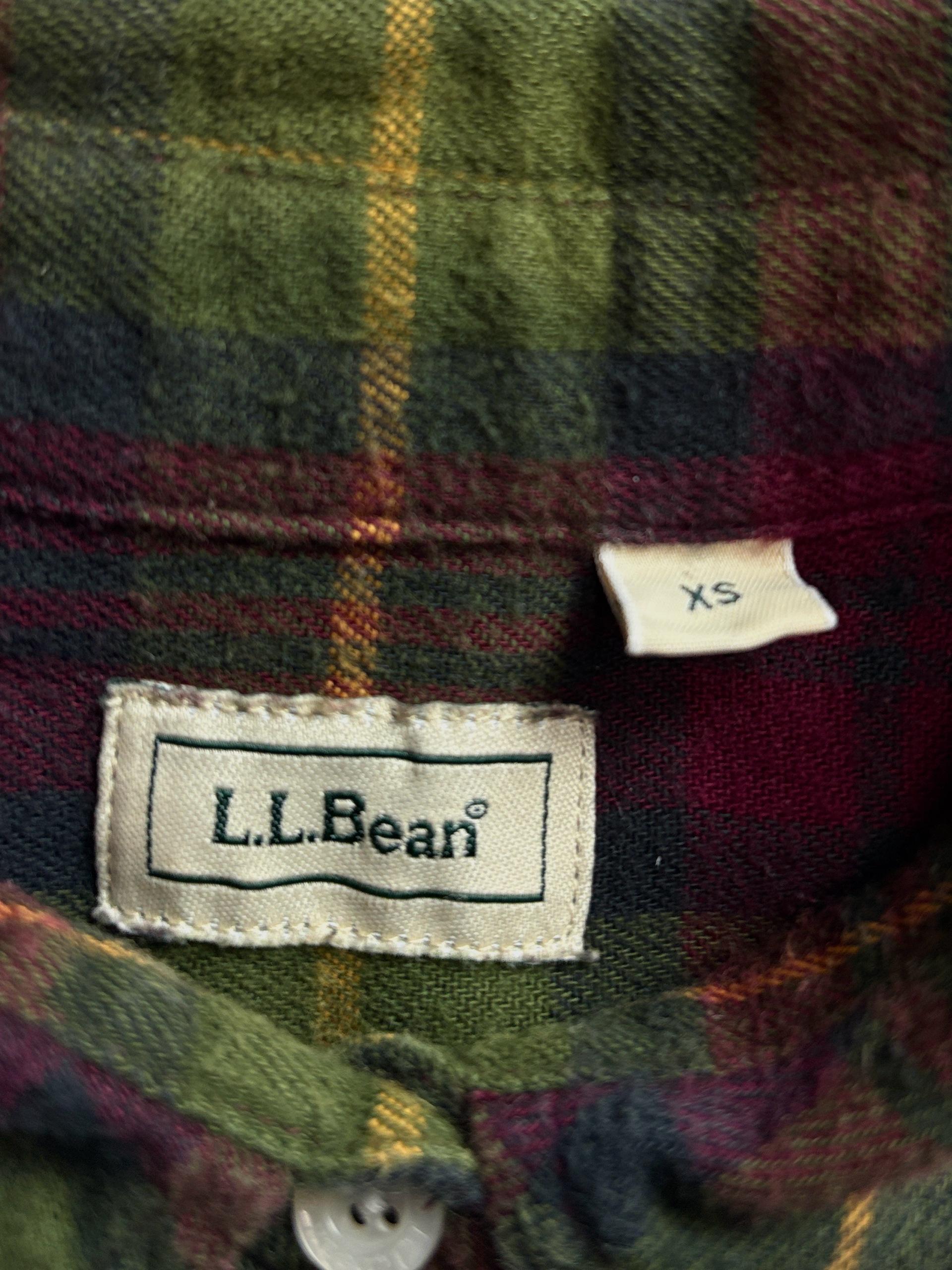LL BEAN 엘엘빈 클래식 타탄 체크 플란넬 셔츠 3257 5