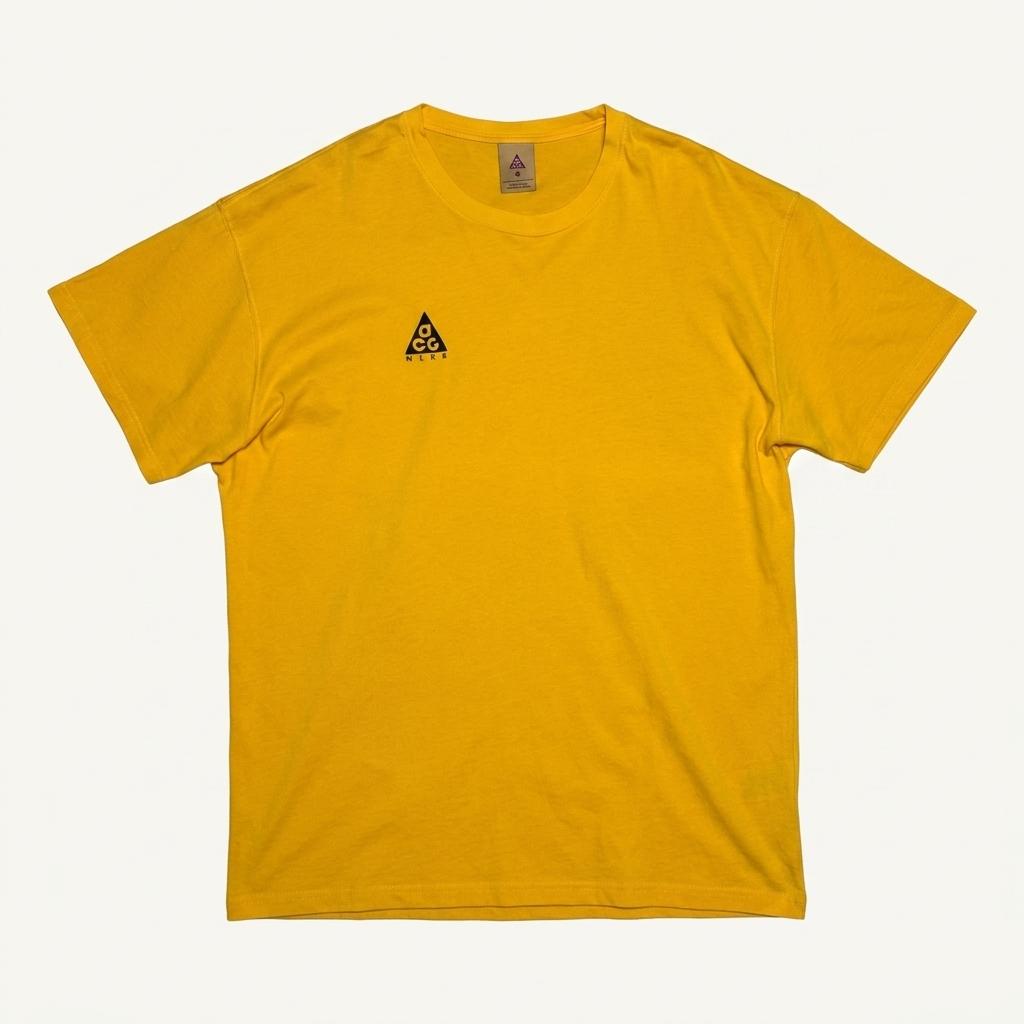 XL 나이키 ACG 옐로우 반팔티 1