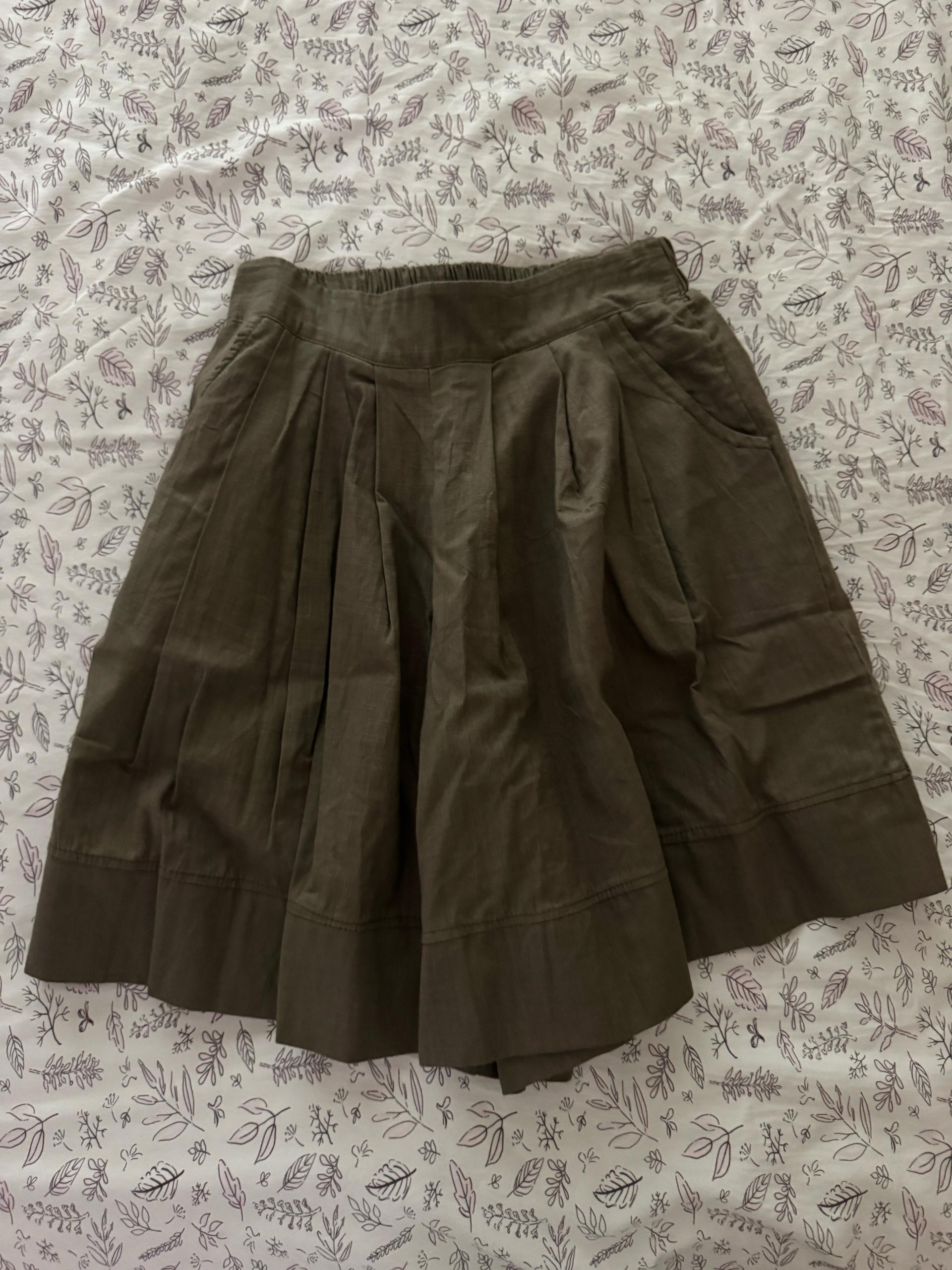 KHAKI SKORT 5