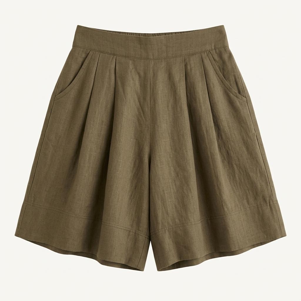 KHAKI SKORT 1