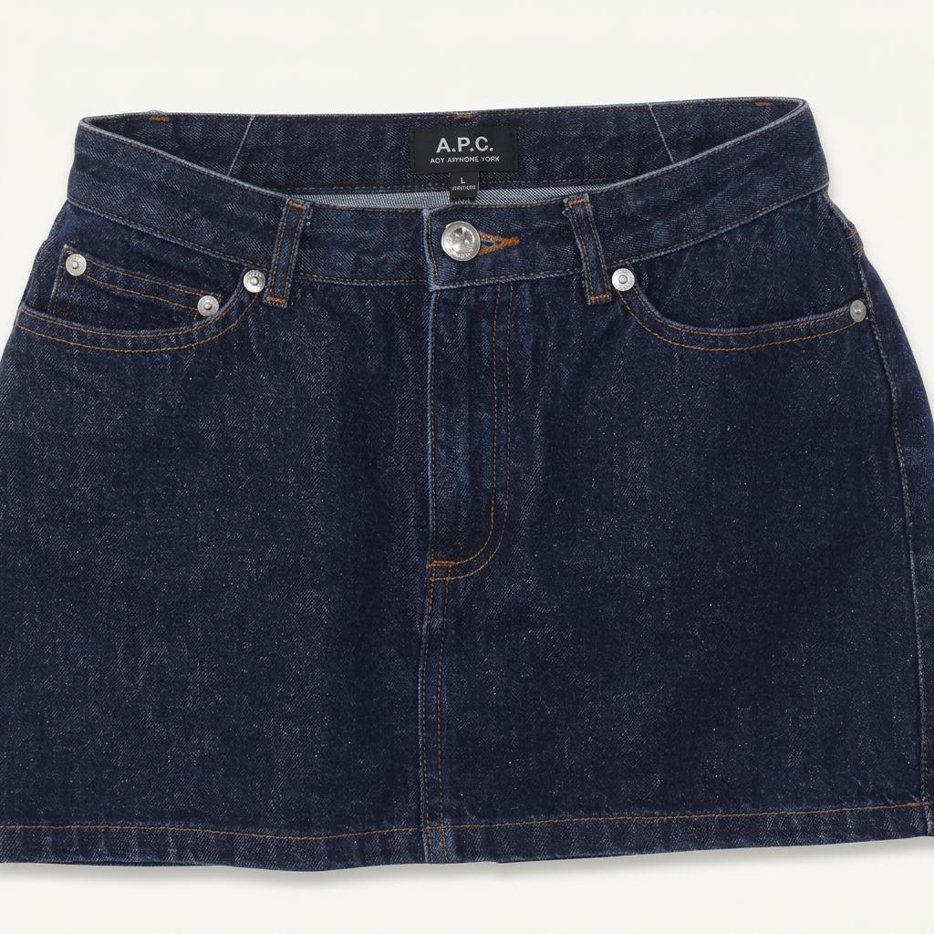 A.P.C. 데님 미니스커트 1