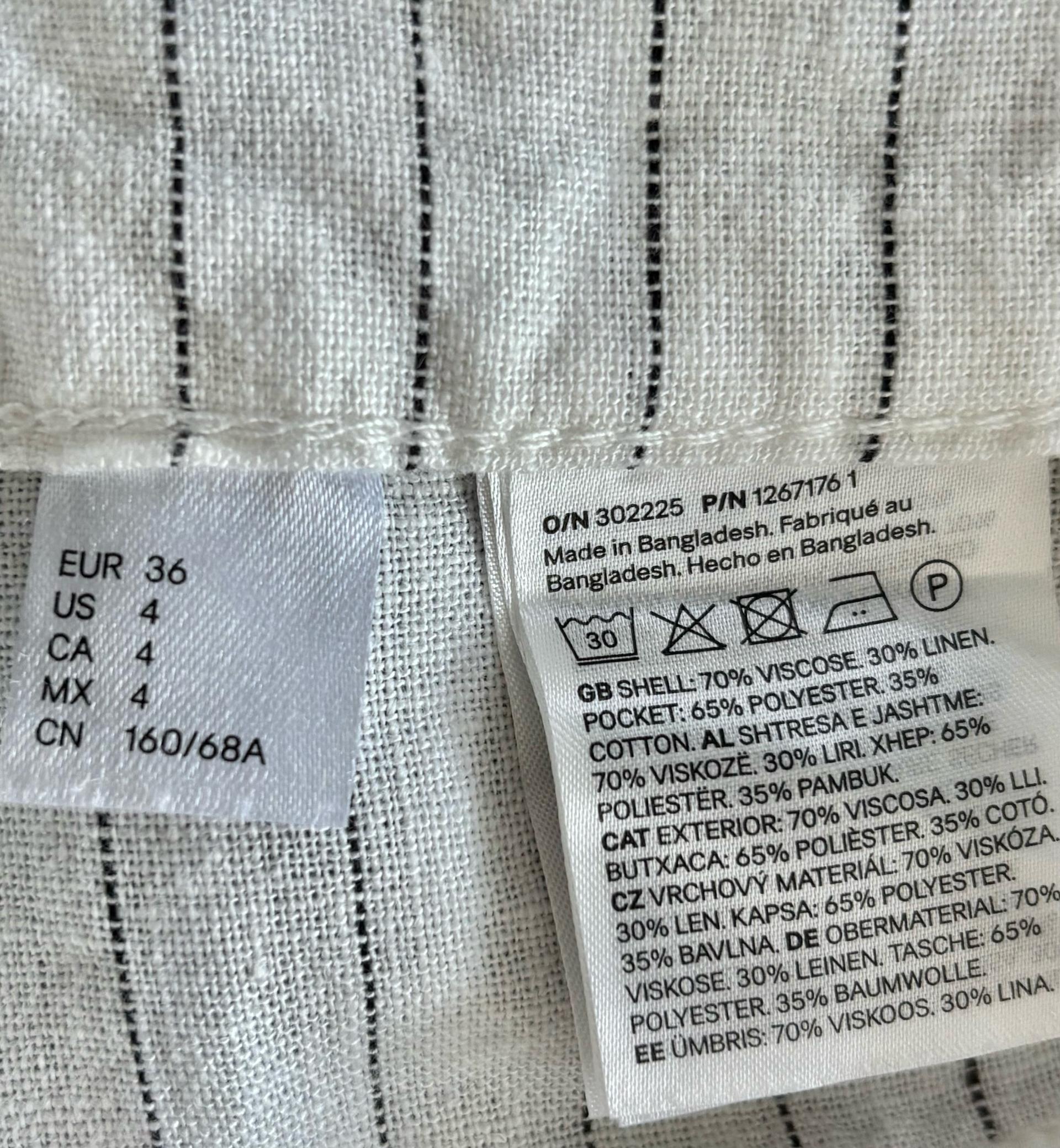 h&m 린넨 버뮤다팬츠 8